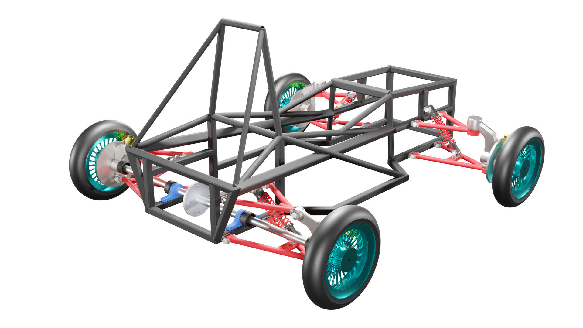 three wheel car chassis design