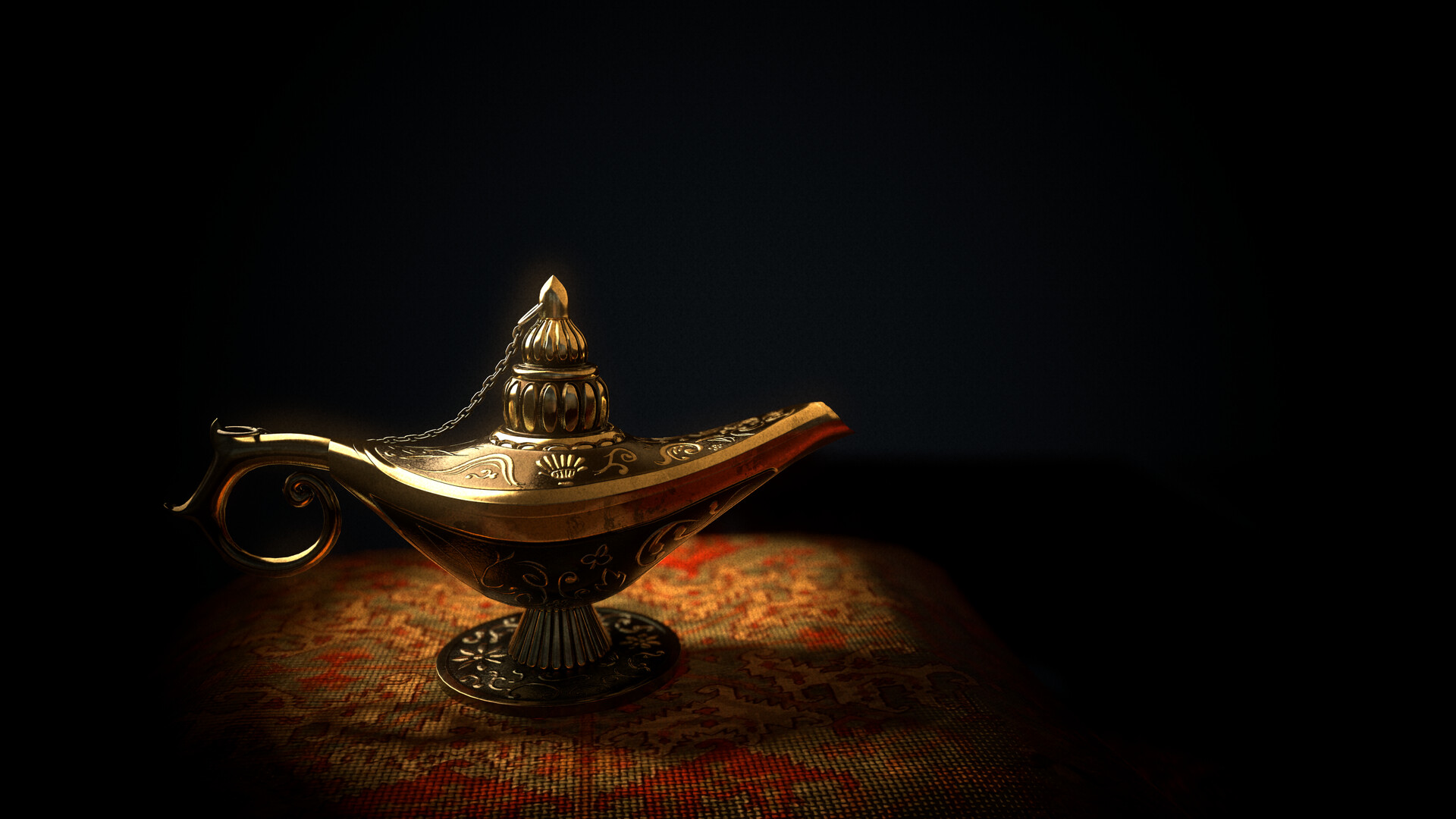 ArtStation Arabic Oil Lamp