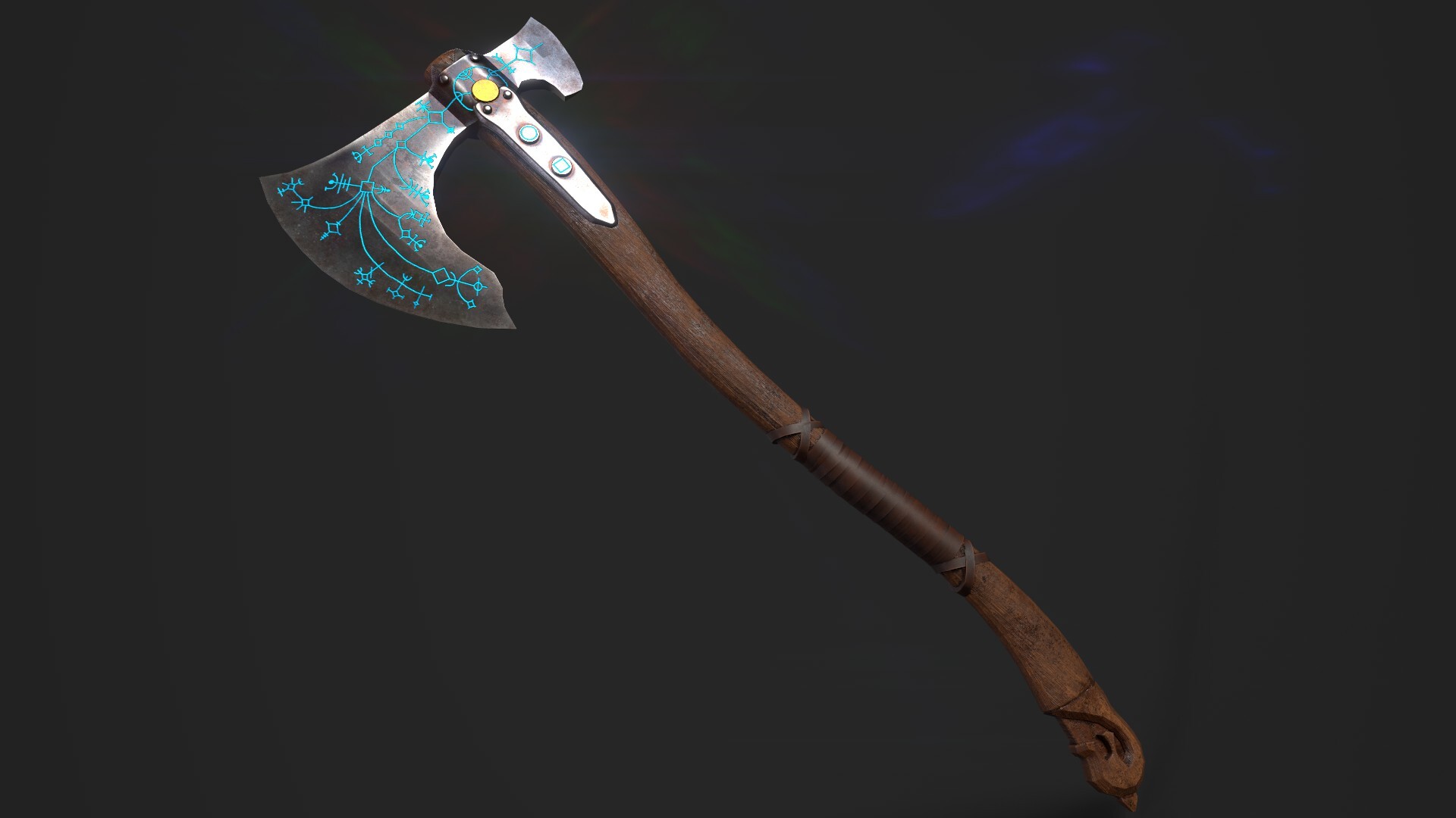 ArtStation God Of War Leviathan Axe