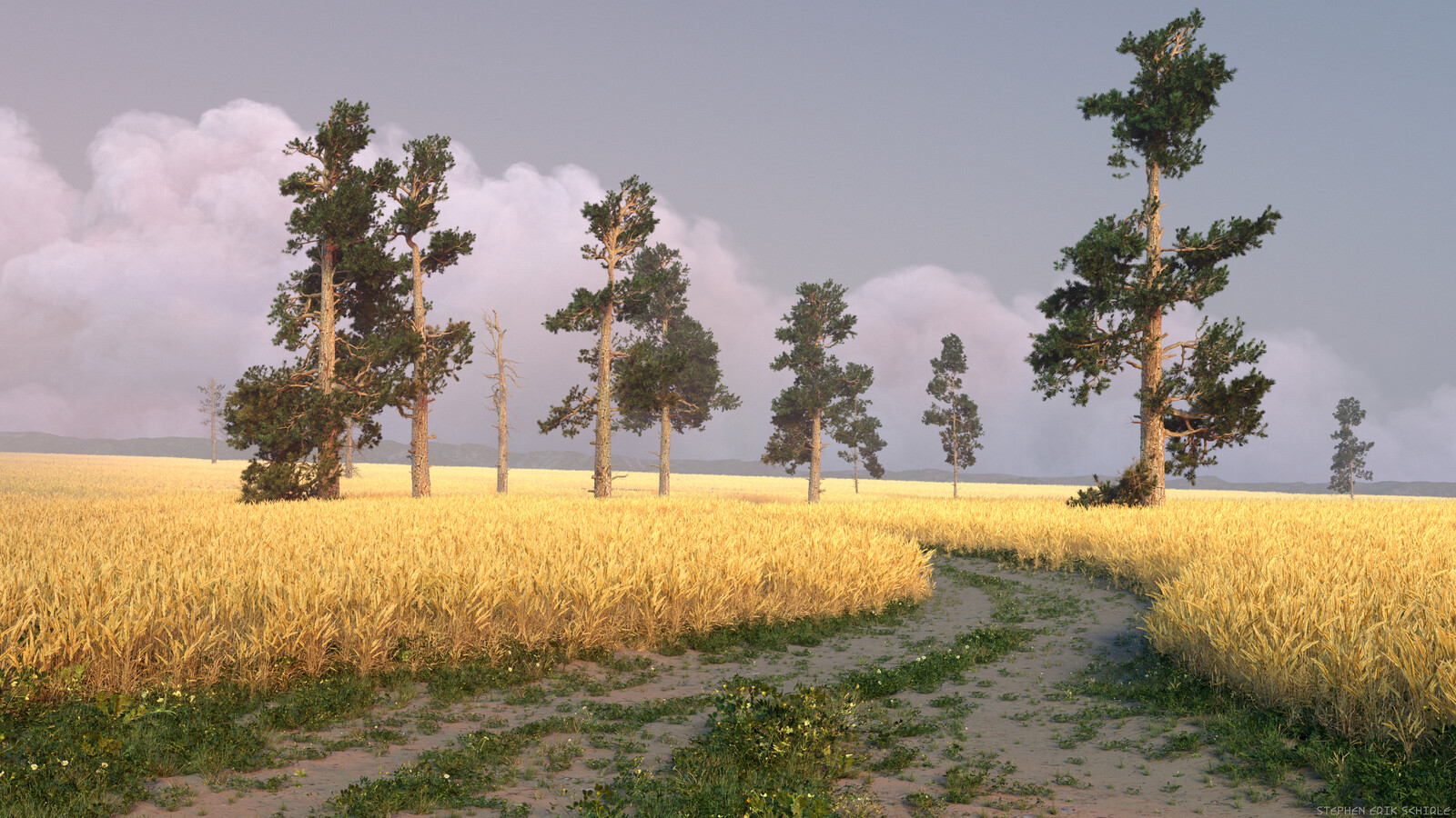 Houdini Shishkin study