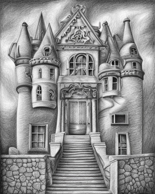 Castle Printable Coloring Pages Outline Sketch Drawing Vector, Fantasy  Castle Drawing, Fantasy Castle Outline, Fantasy Castle Sketch PNG and  Vector with Transparent Background for Free Download
