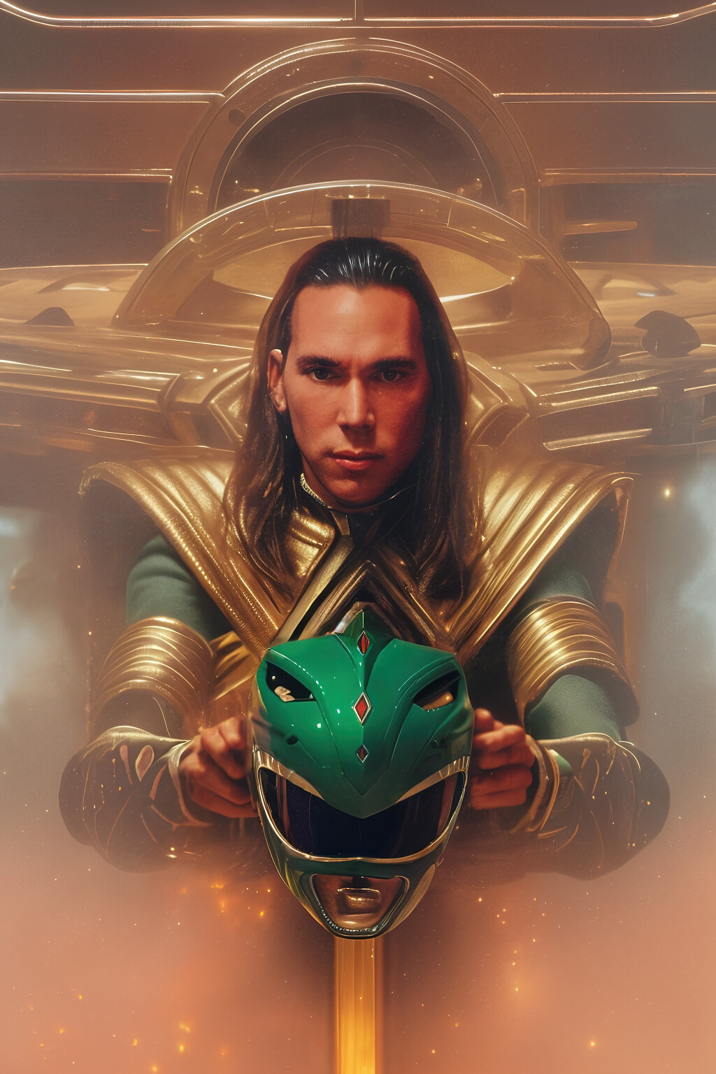 ArtStation My Green Ranger tribute.