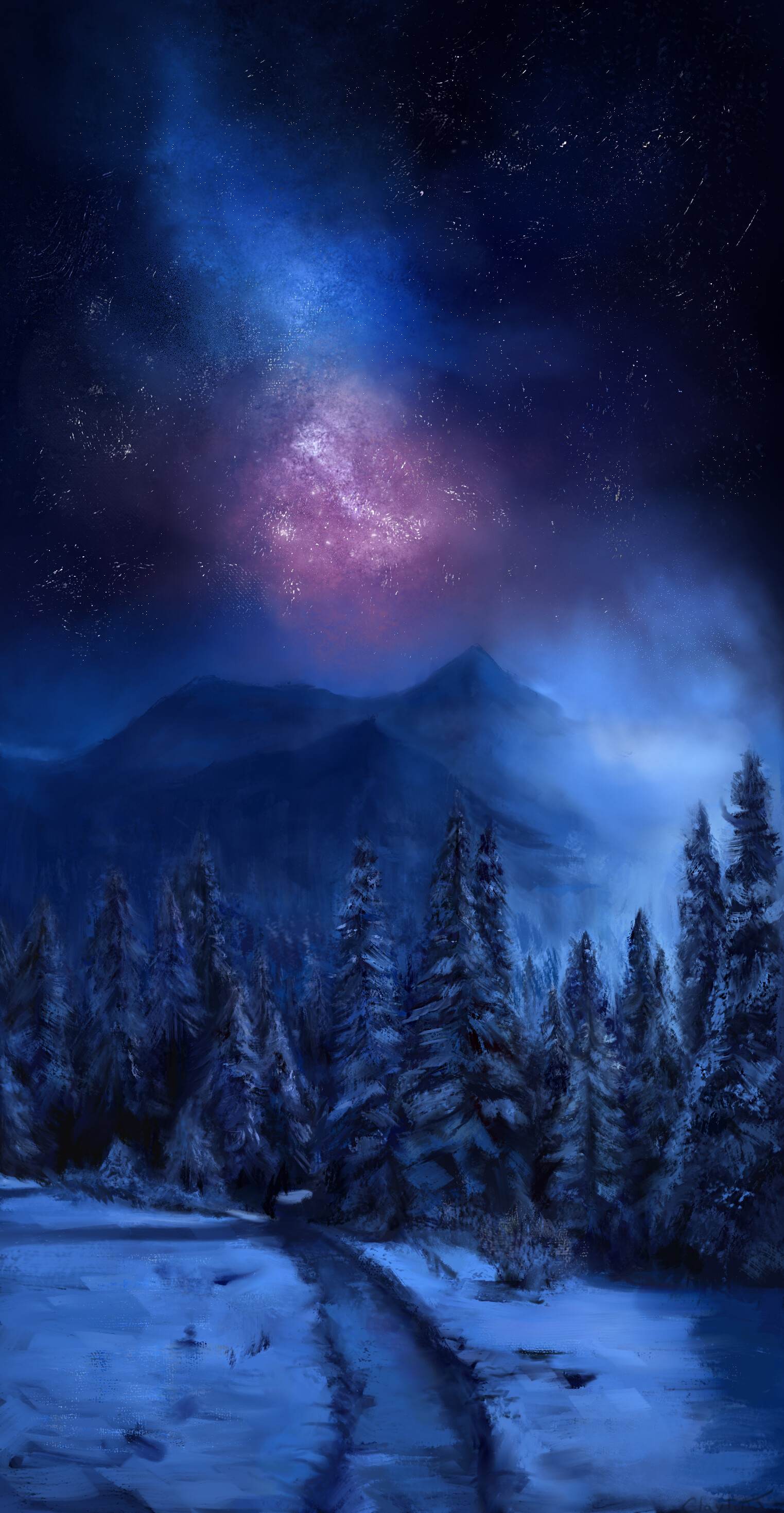 ArtStation - Winter Landscape