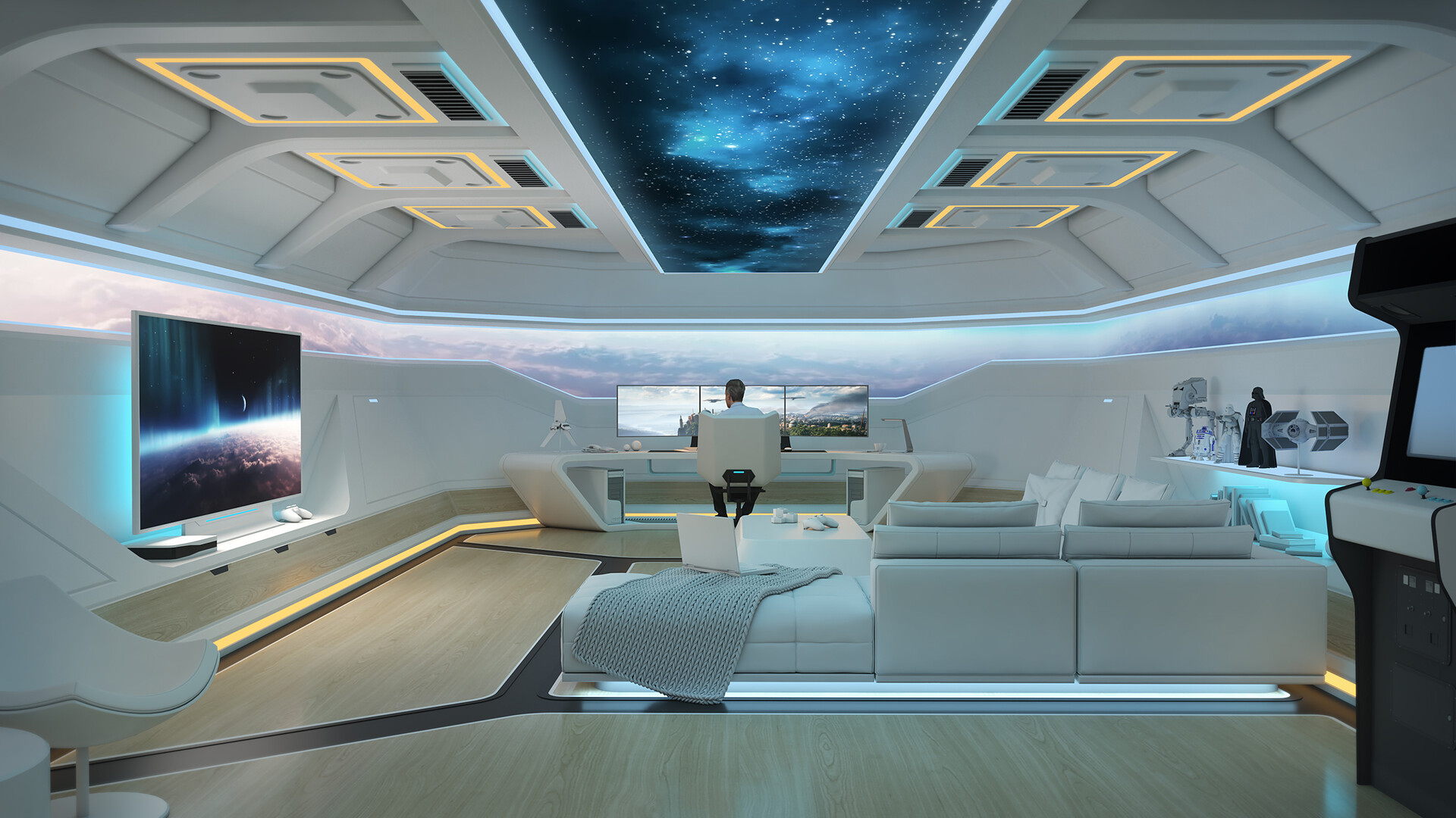 ArtStation Entertainment room design