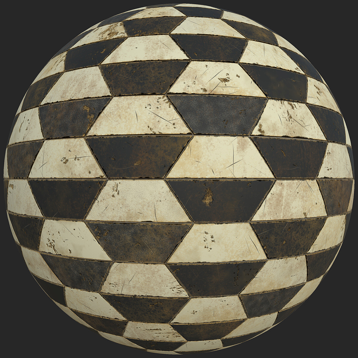 ArtStation Vintage Mediterranean Home Decor Tile Texture (FREE PBR