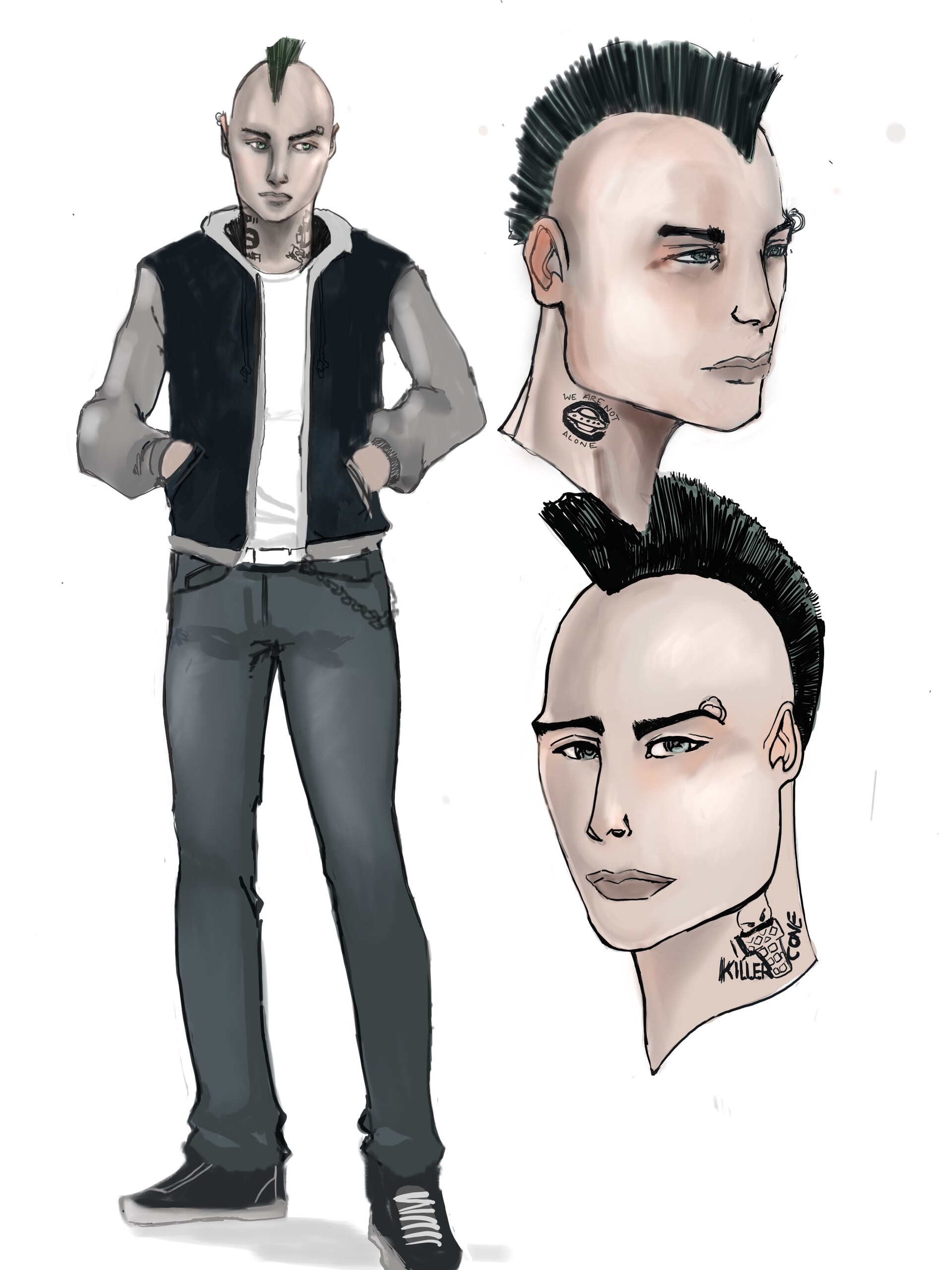 ArtStation - Character design: Stefan