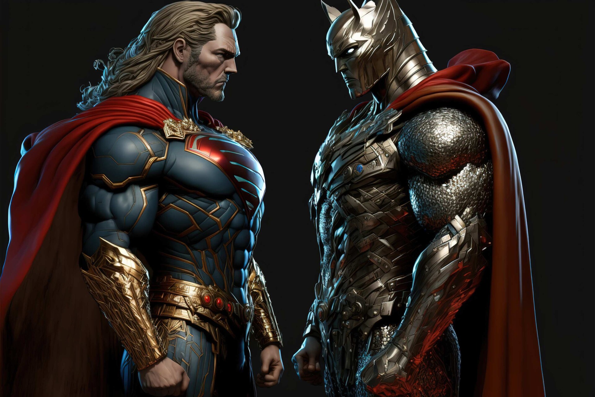 satisfacción Cartero matrimonio ArtStation - Super Thor (Superman thor fusion) concept