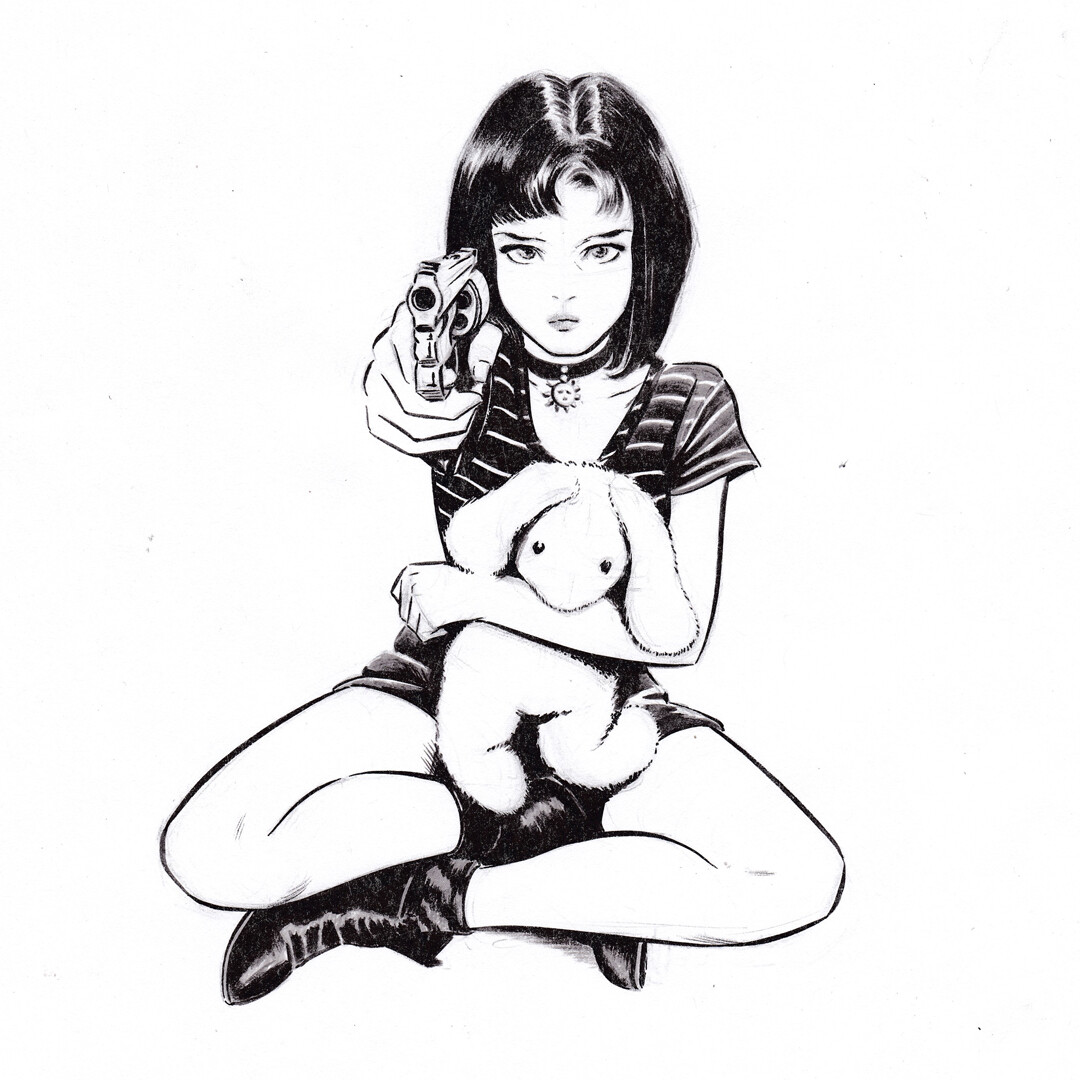 Inked piece.