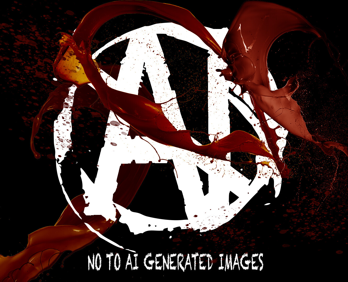 ArtStation STOP AI GENERATED IMAGES