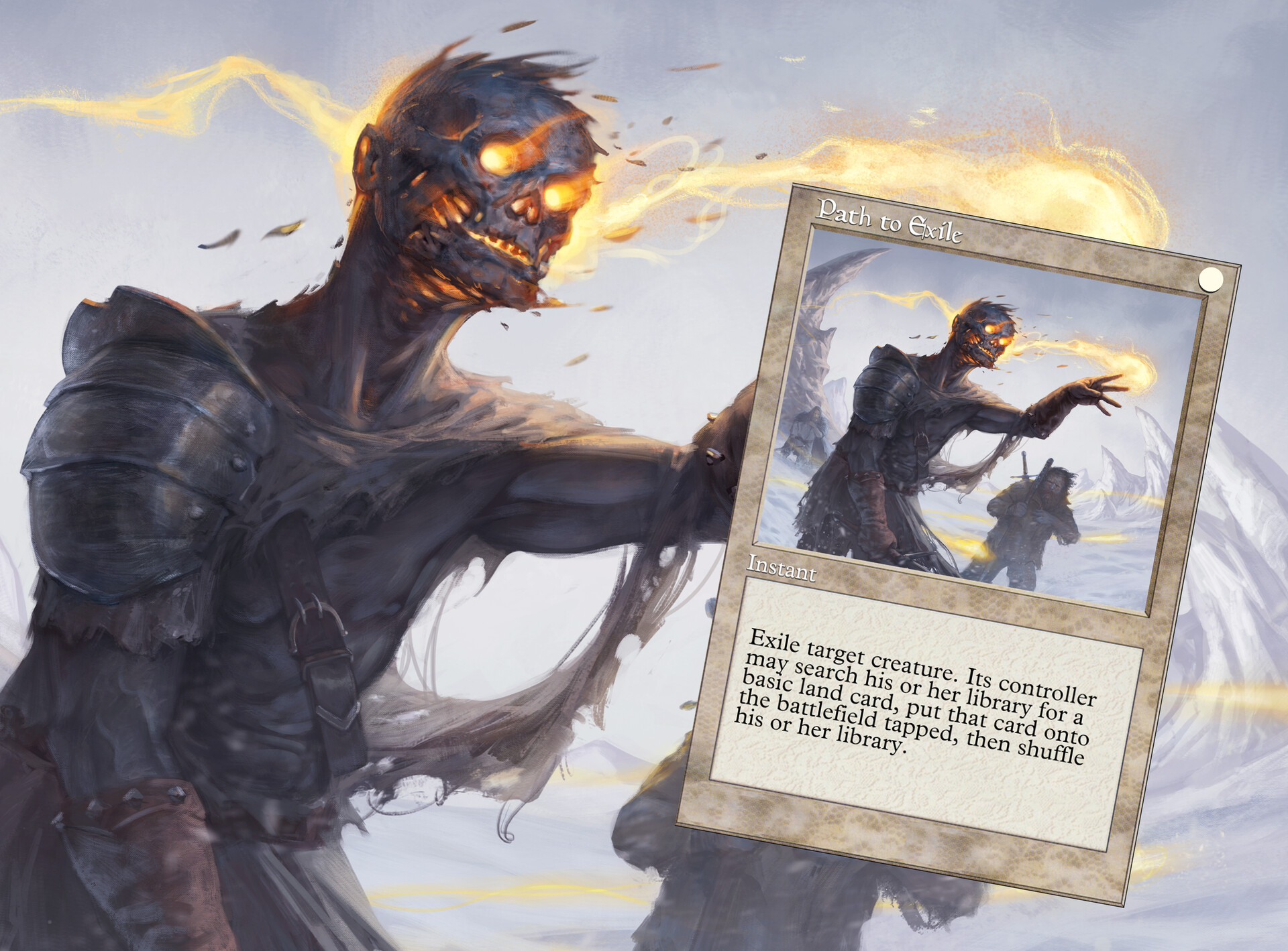 Jacopo Schiavo - Path to Exile - MTG Fanart