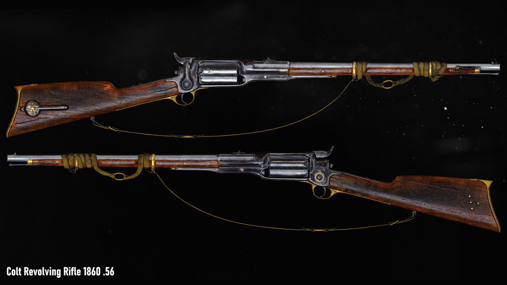 ArtStation - Colt Revolving Rifle