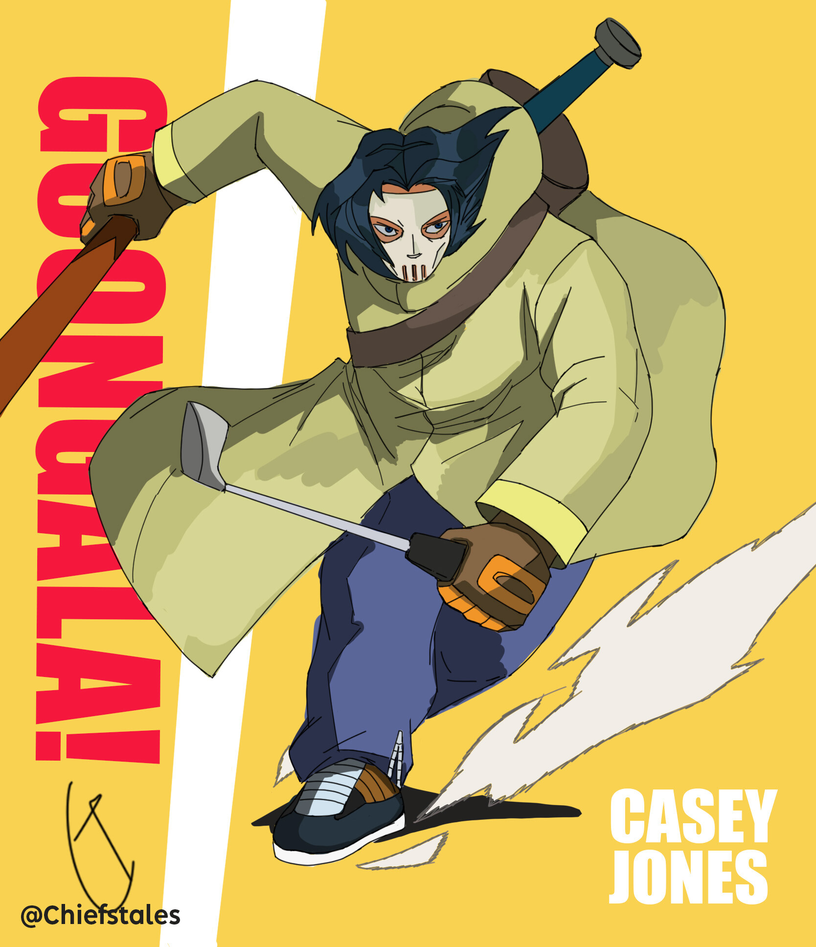 ArtStation Casey Jones