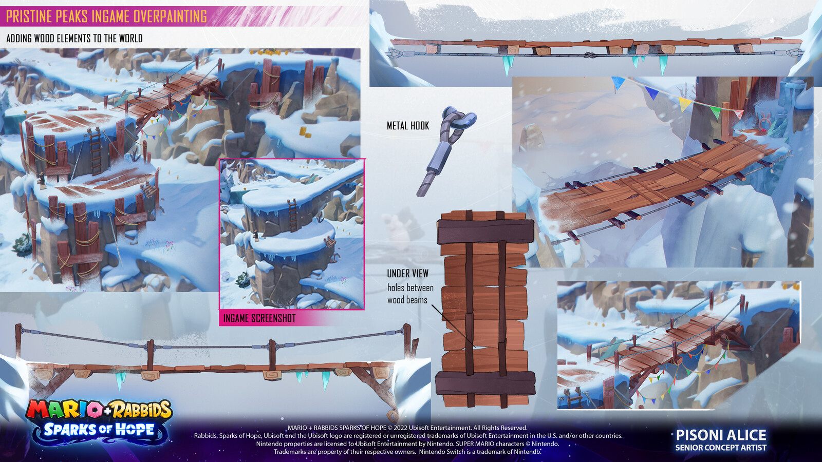 Overpaintings on ingame screenshots + props studies