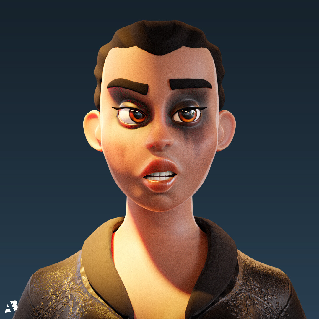 ArtStation - Rigged 3D Character