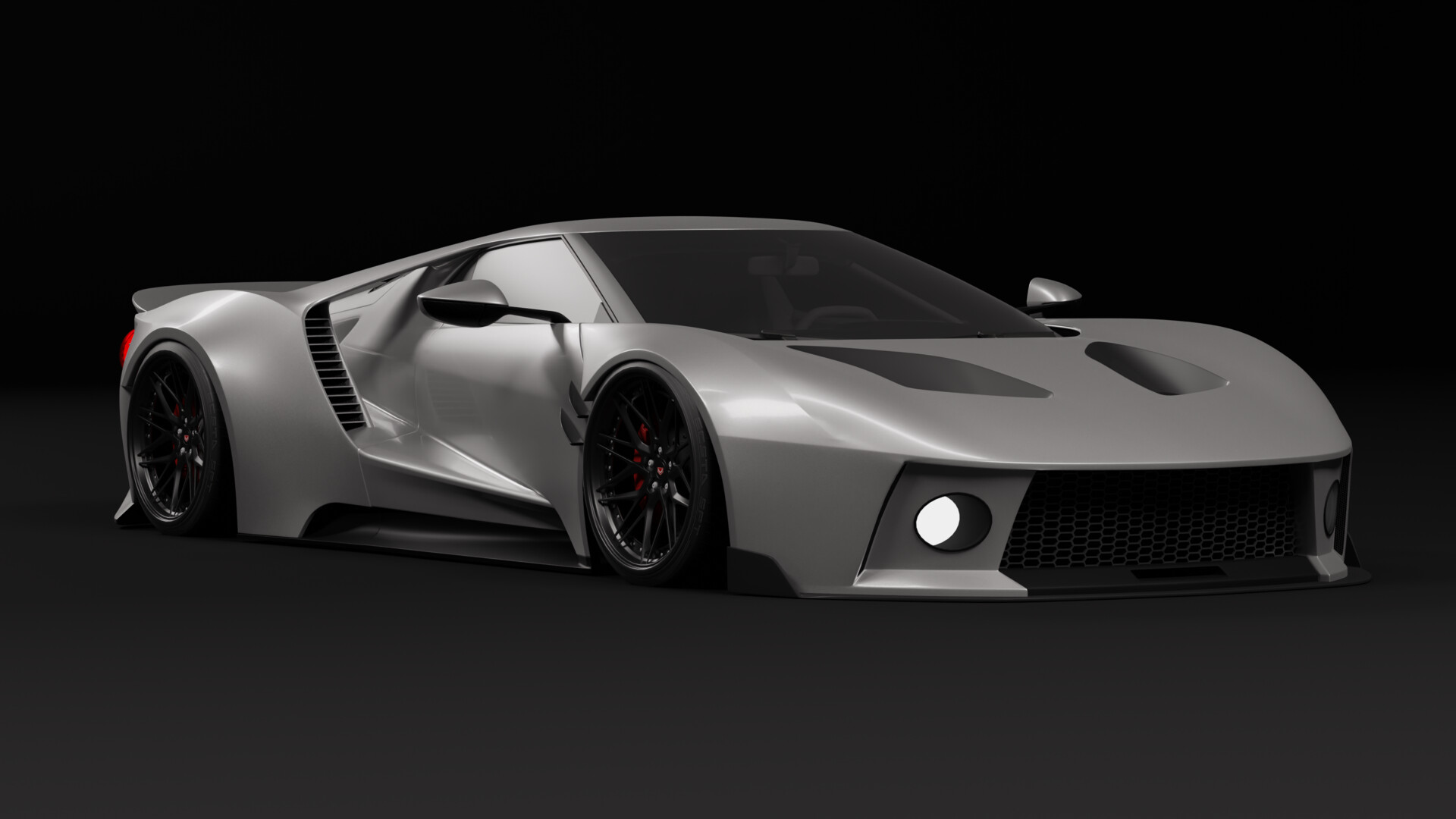 ArtStation - Ford GT17 DKG