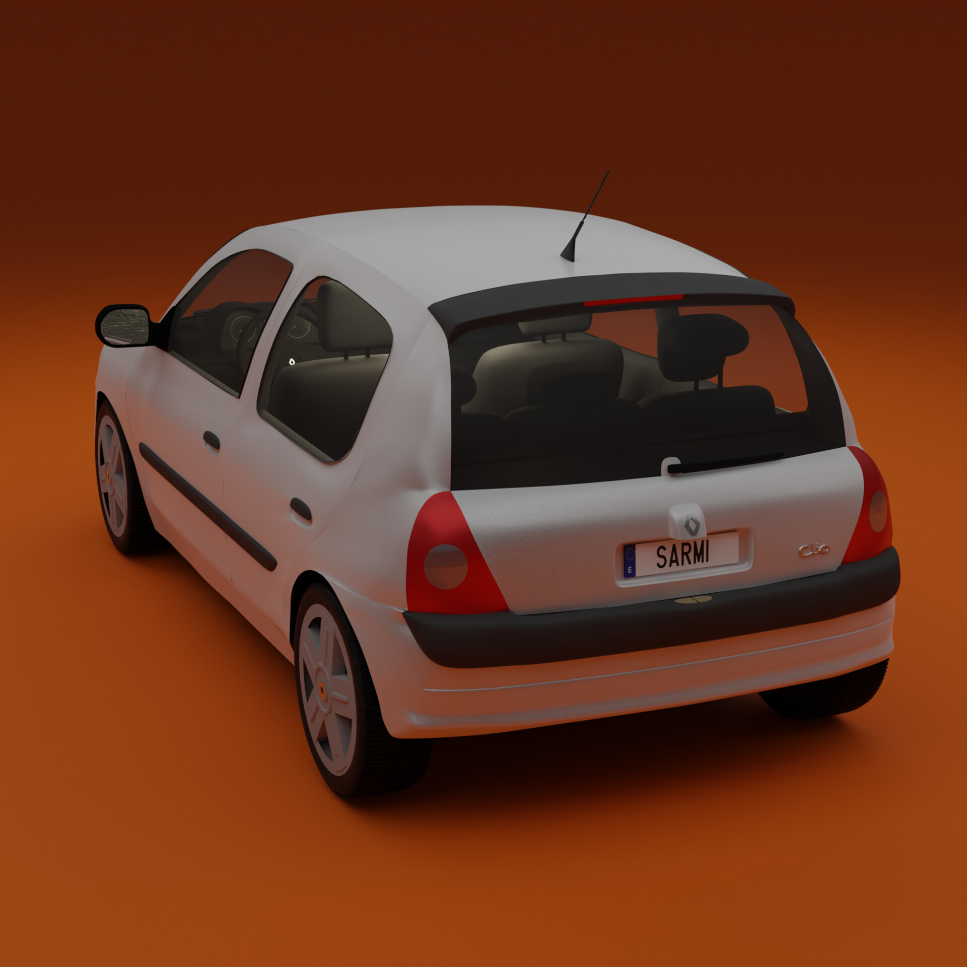 ArtStation - Renault Clio II