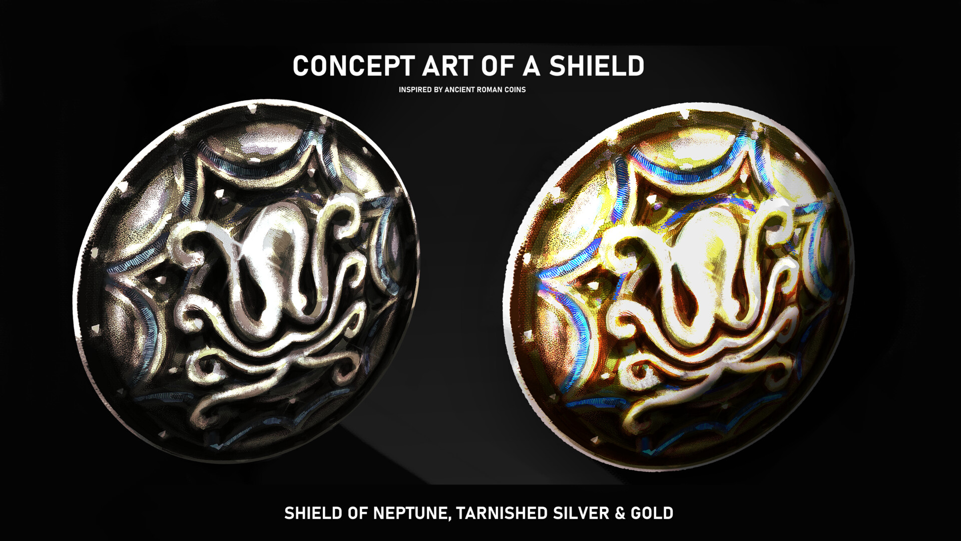 ArtStation - Shield of Neptune - Armor Concept Art