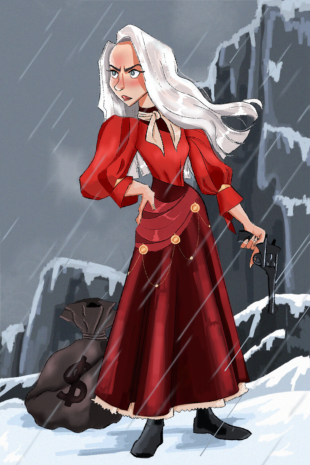 ArtStation - Winter Outlaw