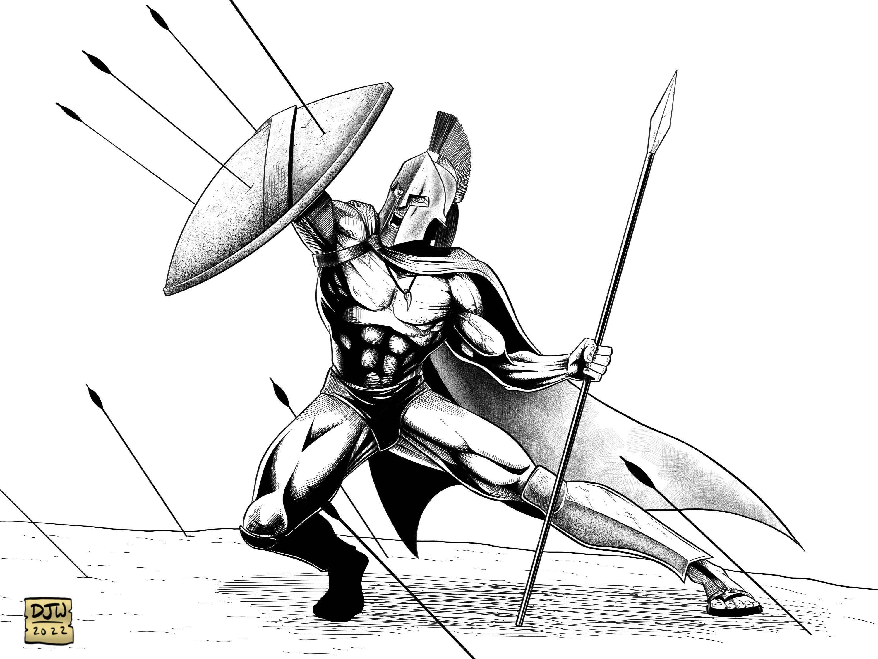 DJW Art Leonidas (300) Digital Ink