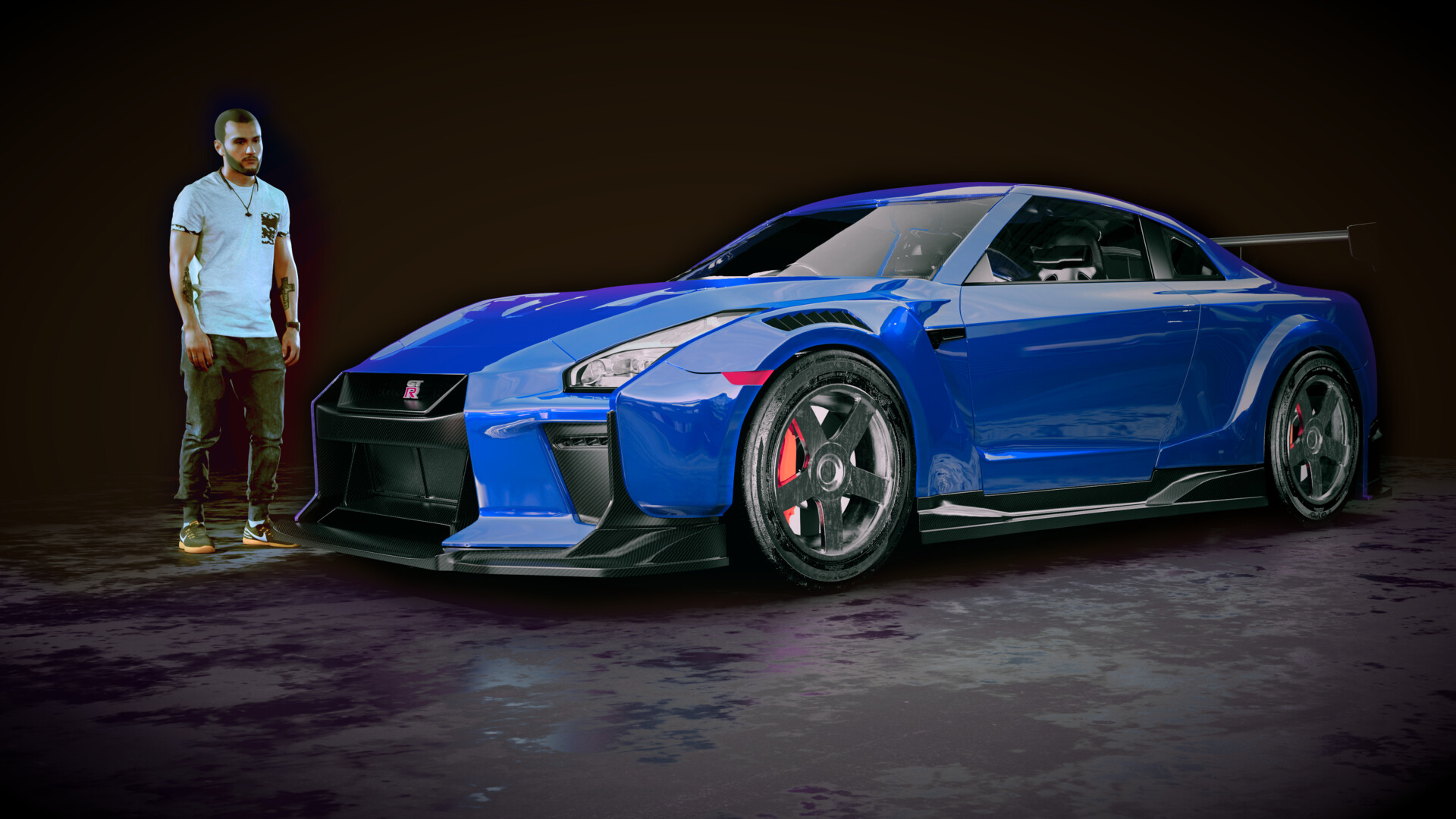 Paul walker nissan gtr outlet r35