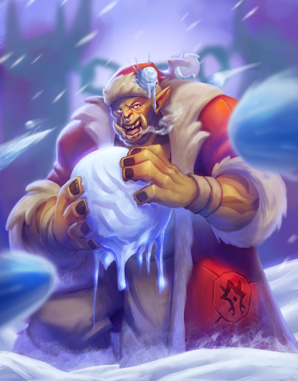 Garrosh Will Fight For The HO... HOLIDAY! | Hearthstone Fan Art | For Mooncolony's Discord Challenge