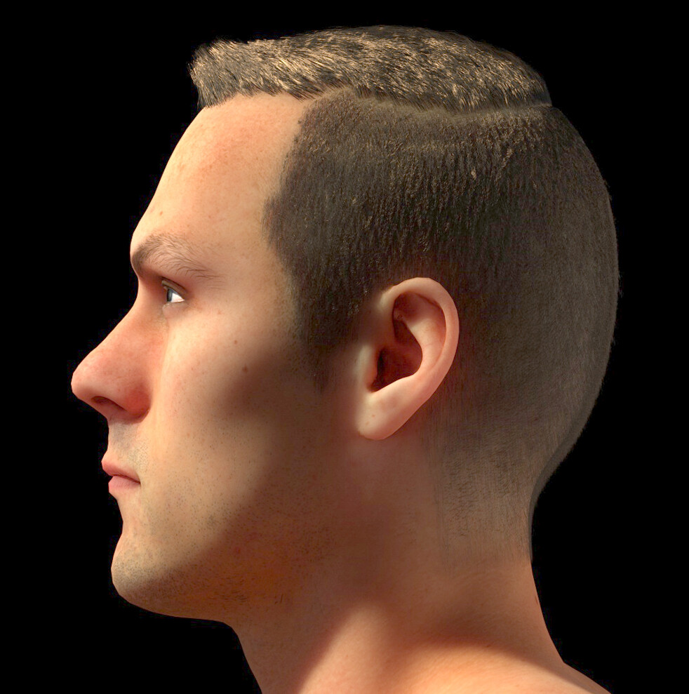 ArtStation C4D Short Hairstyles