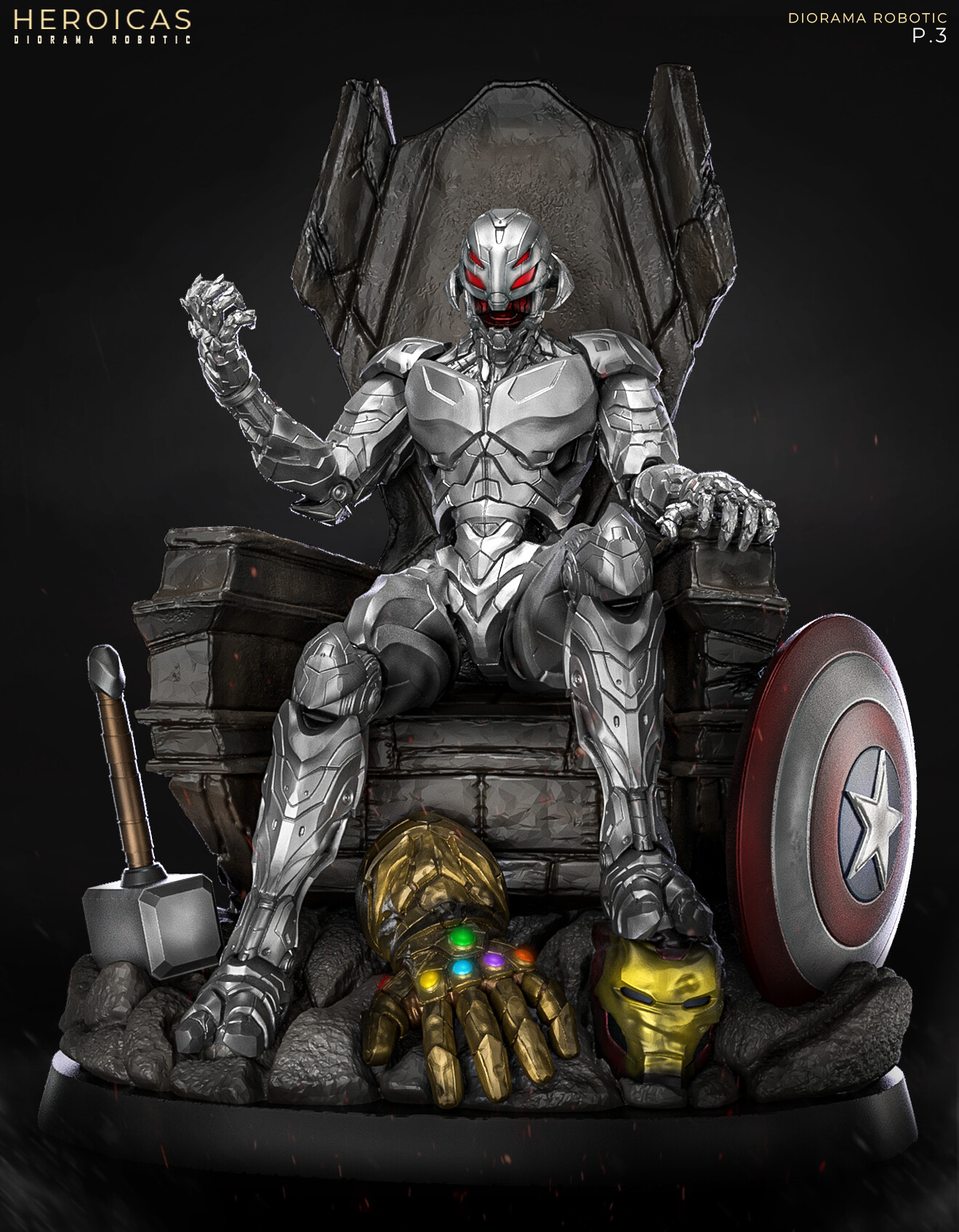 Ultron throne on sale