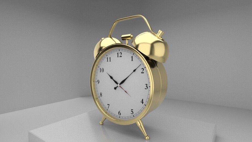 ArtStation - Alarm Clock