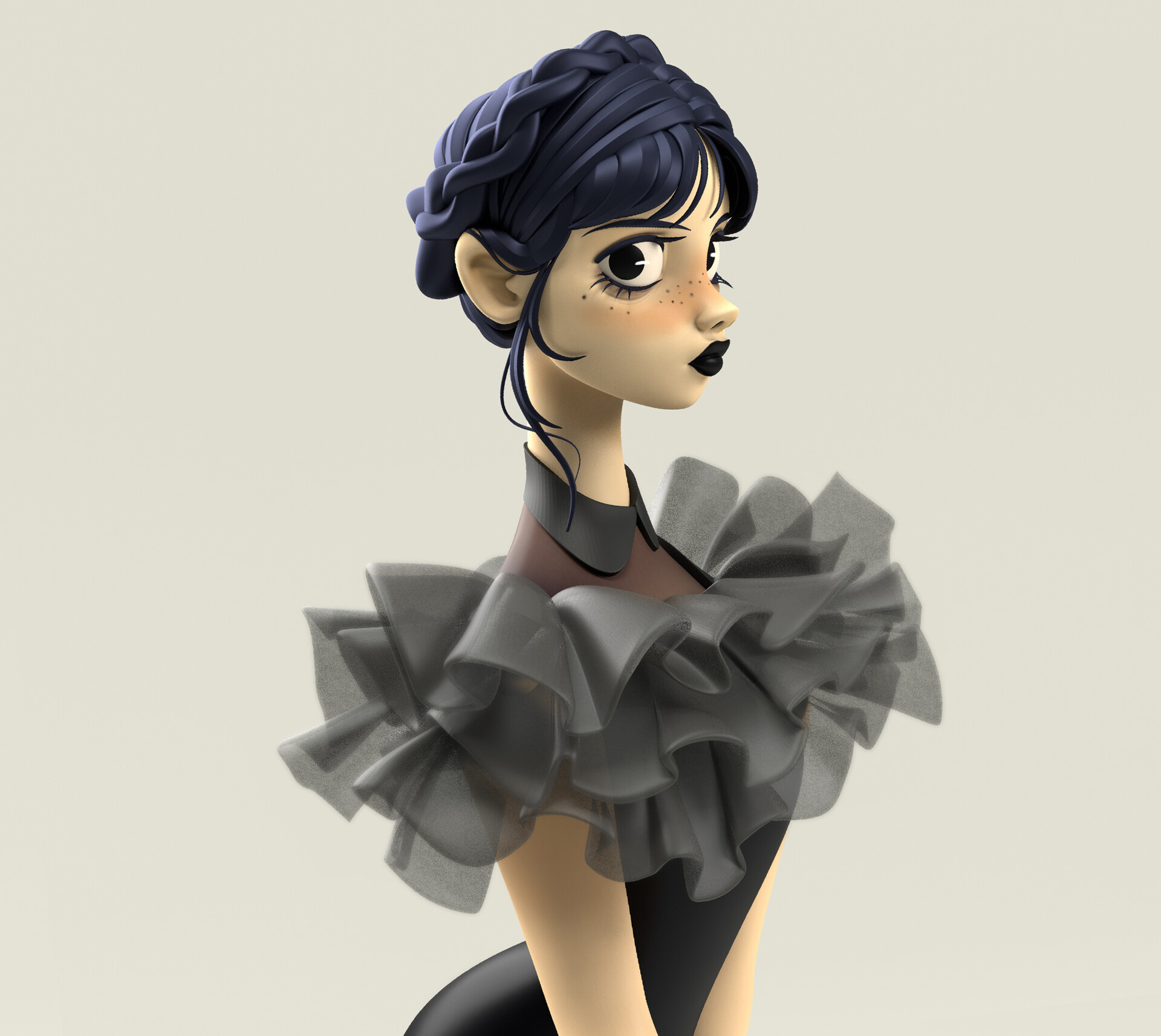 ArtStation - Wednesday Addams