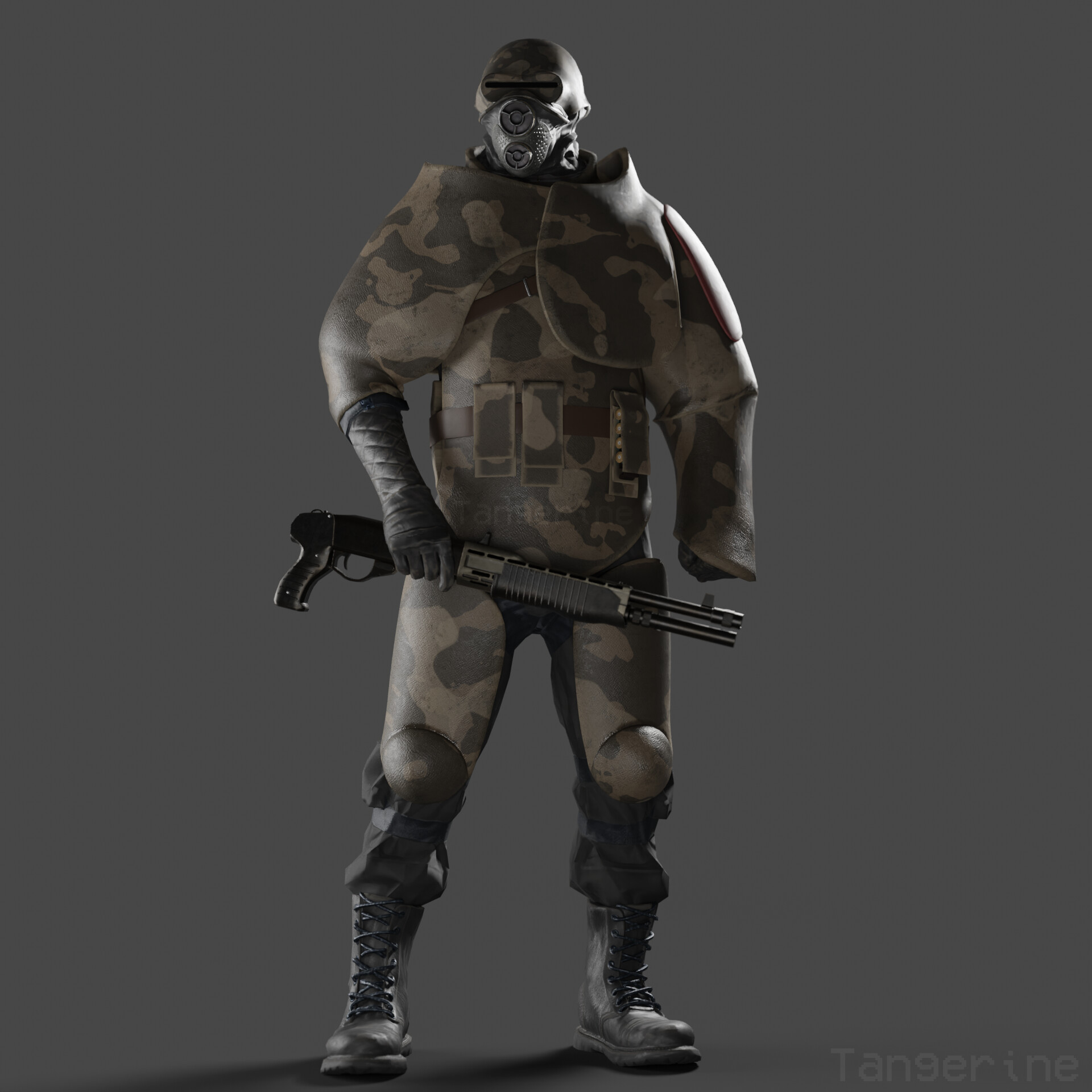Artstation combine rhino recreation
