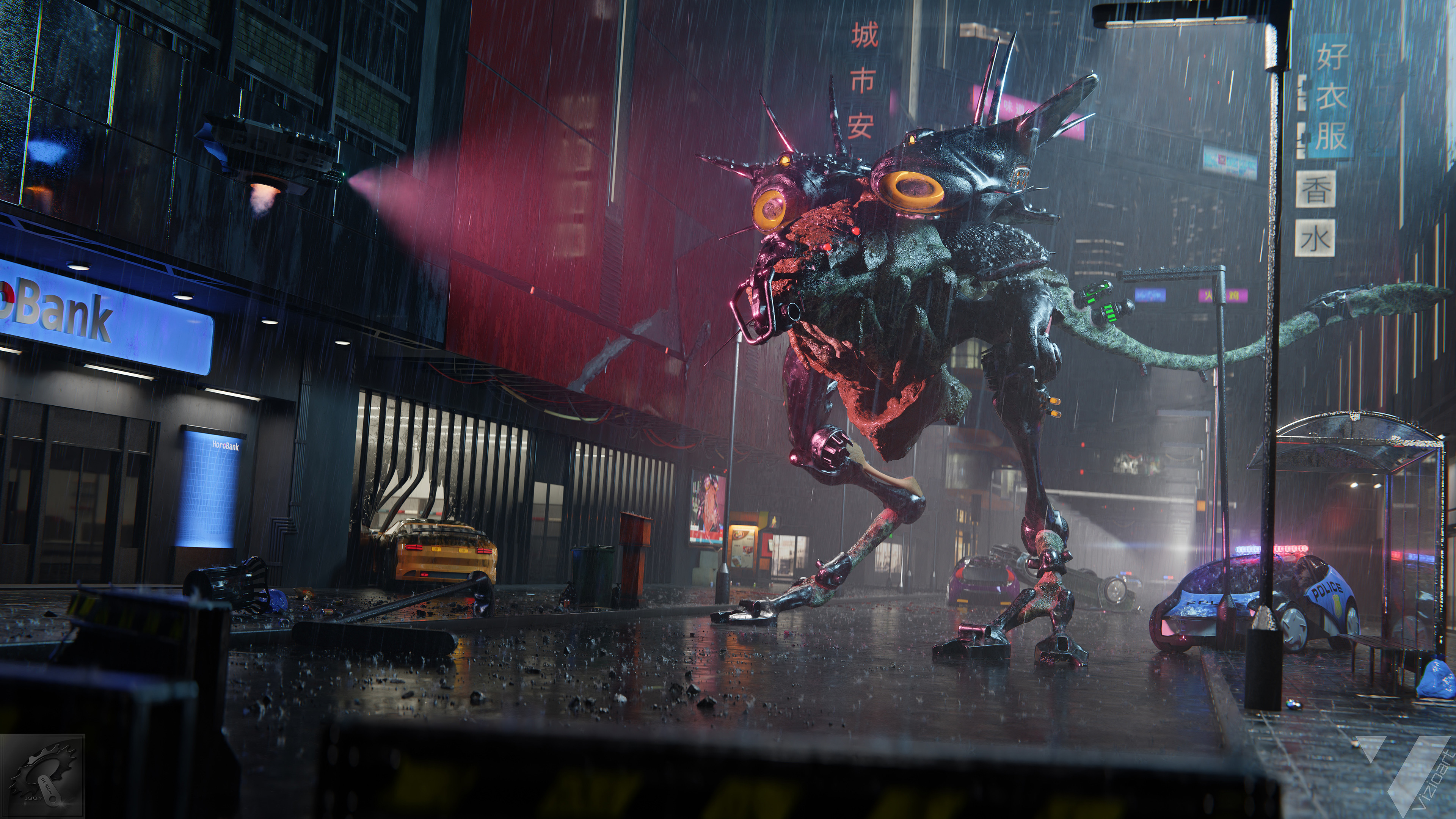 Iggy Runner - Diorama