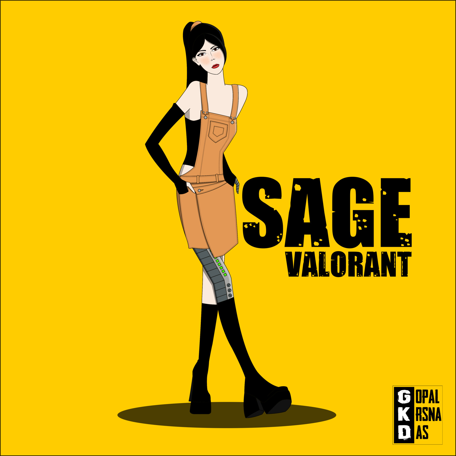 ArtStation - Sage - Valorant Wallpaper