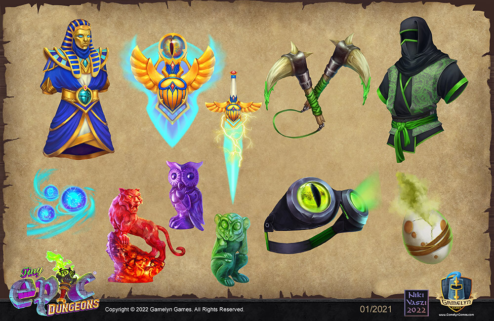 Scarab &amp; Viper Armor Sets