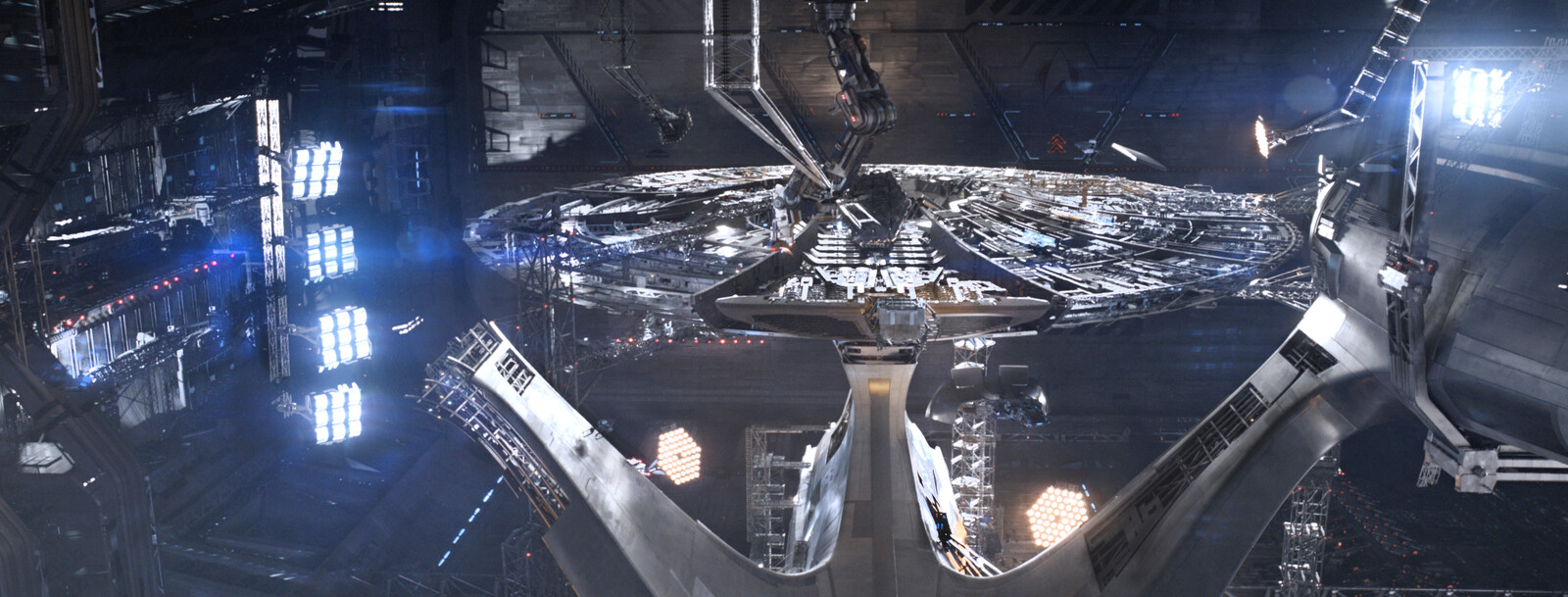 Saucer section interior design.
