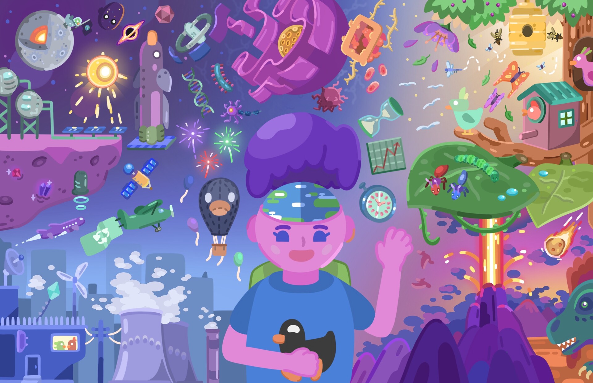 ArtStation - Kurzgesagt All Around