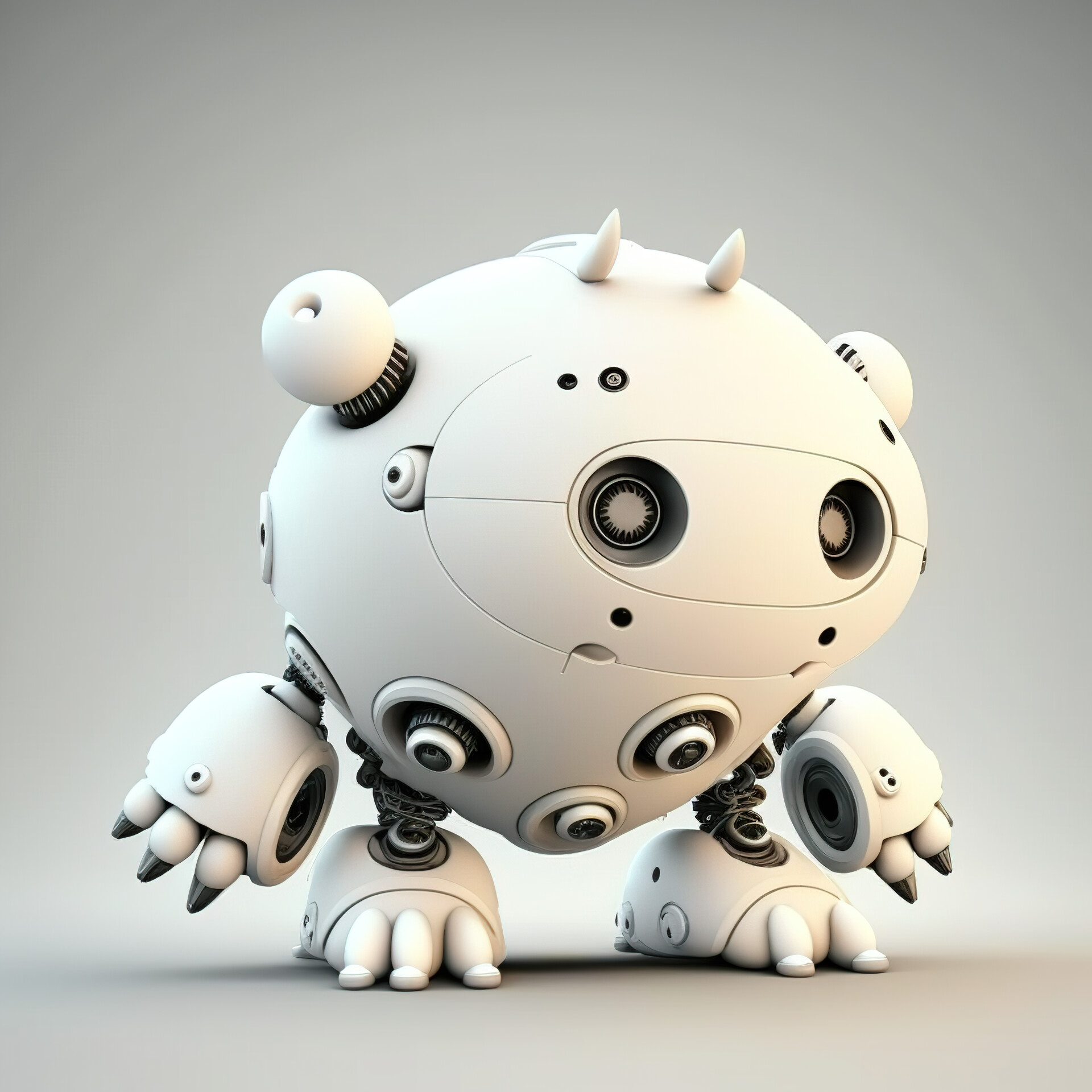 ArtStation - Robo-Panda: Version 4.0 Destroyer