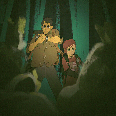 Joel and Ellie ( The last of Us )