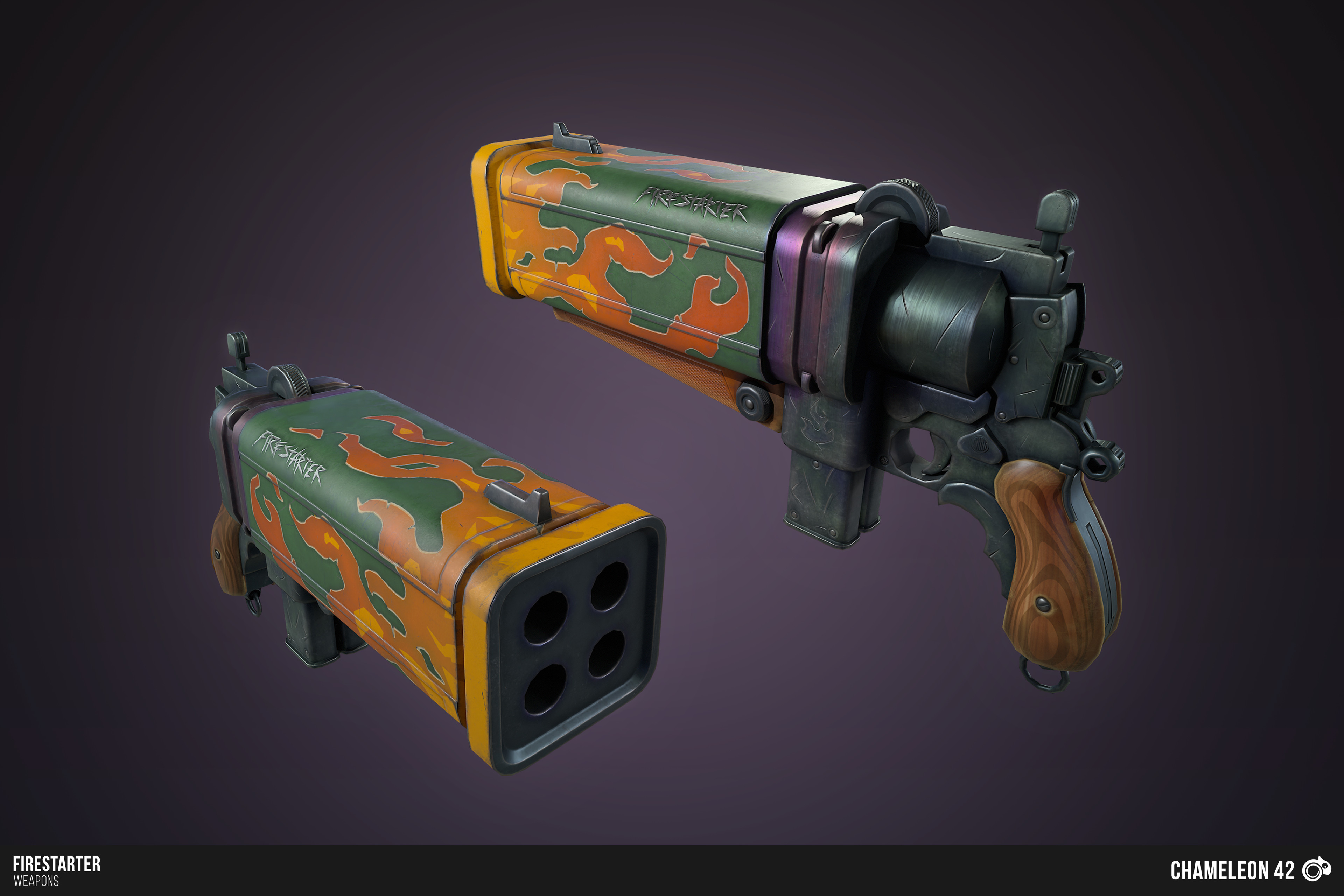 Chameleon 42 The Firestarter Guns