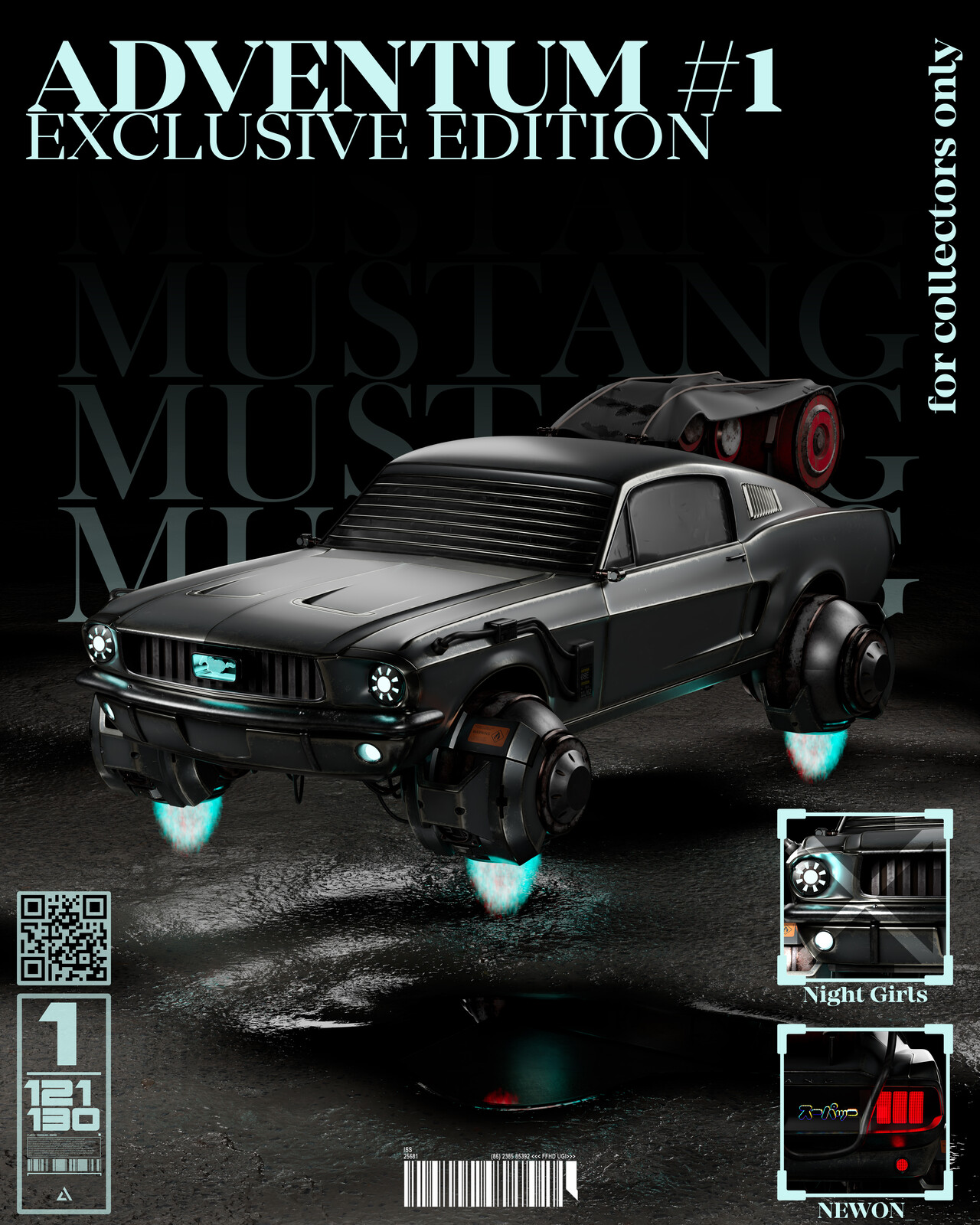 Cyberpunk Mustang Mod - Adventum Exclusive Edition #1