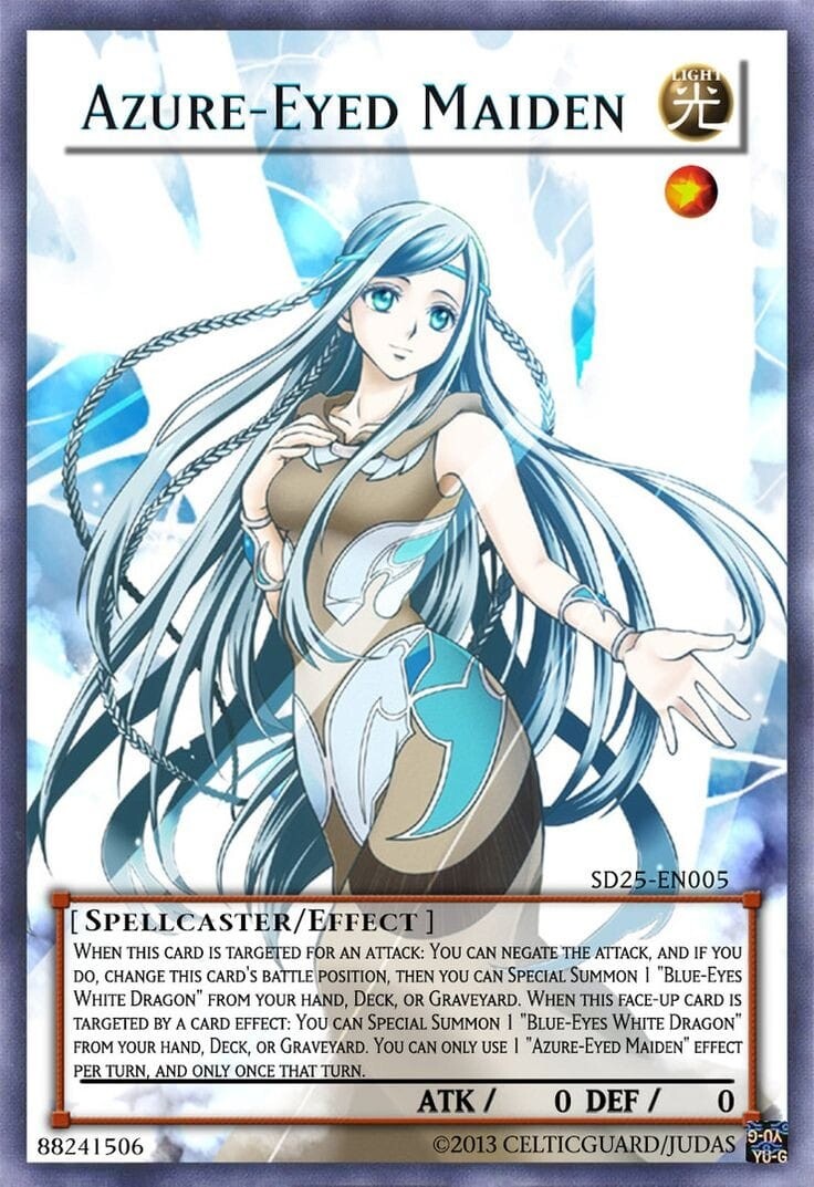 ArtStation - Kisara, the Azure-eyed Maiden from Yu-Gi-Oh! (Comission)