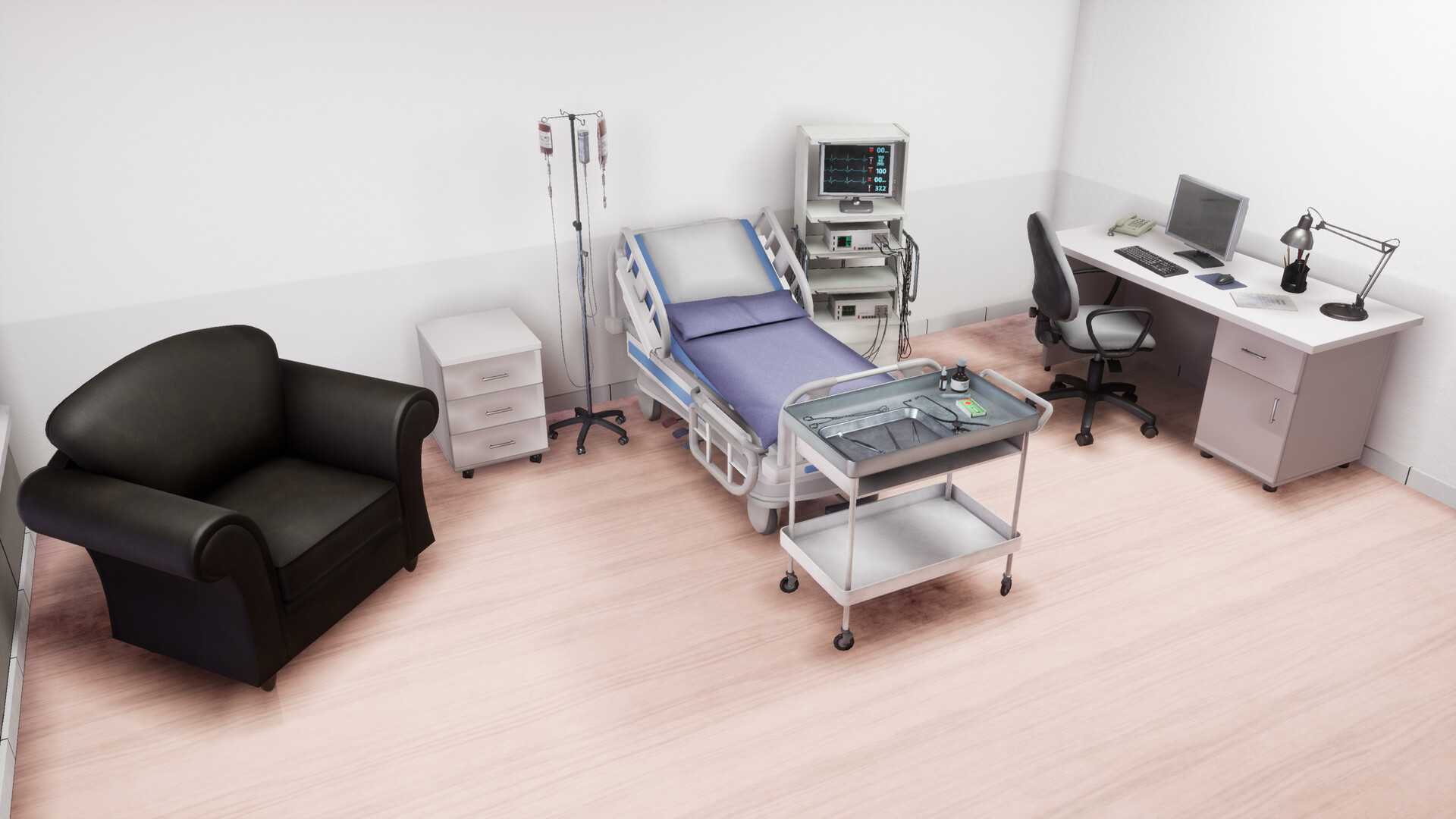 artstation-private-hospital-room
