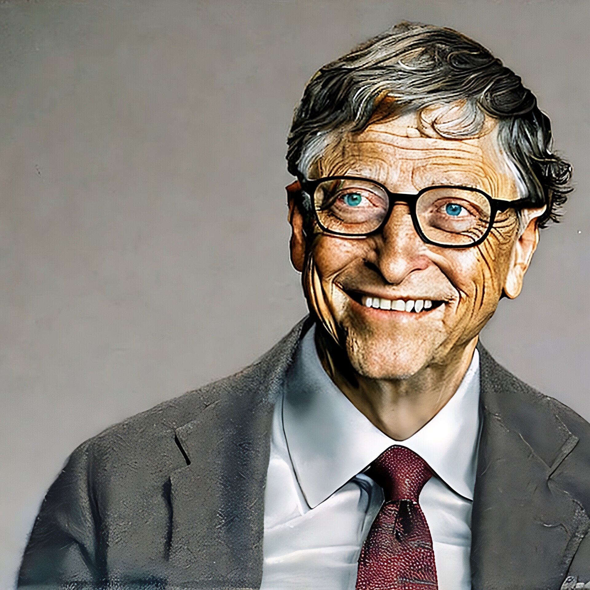 ArtStation - Bill Gates (Desurrealism, hyperrealism)