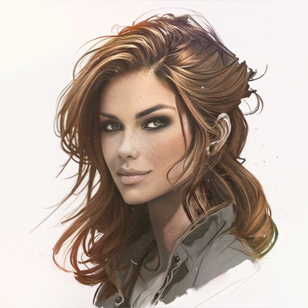Portrait (Digital Sketch) by Botphobia on DeviantArt