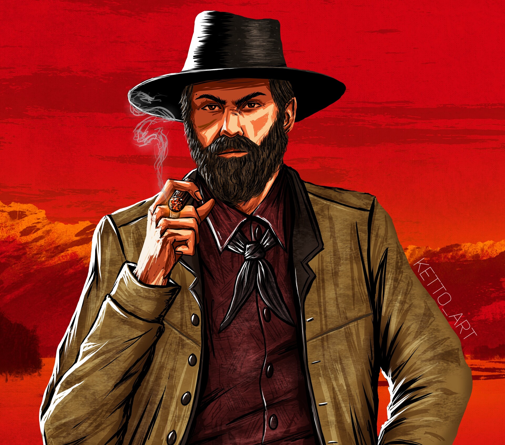 ArtStation - Red Dead Redemption Character Commission