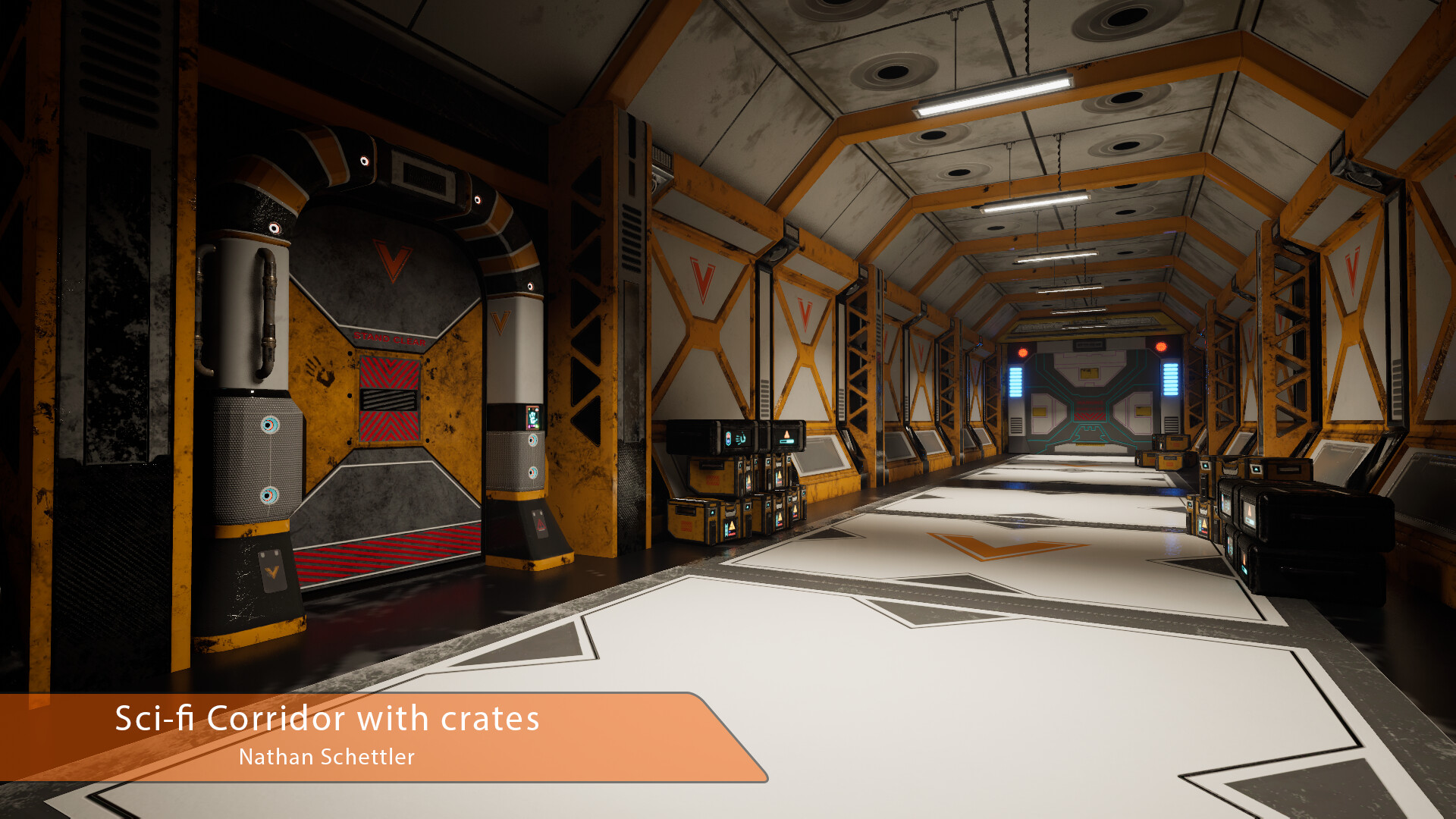 ArtStation - Sci-fi living Quarters