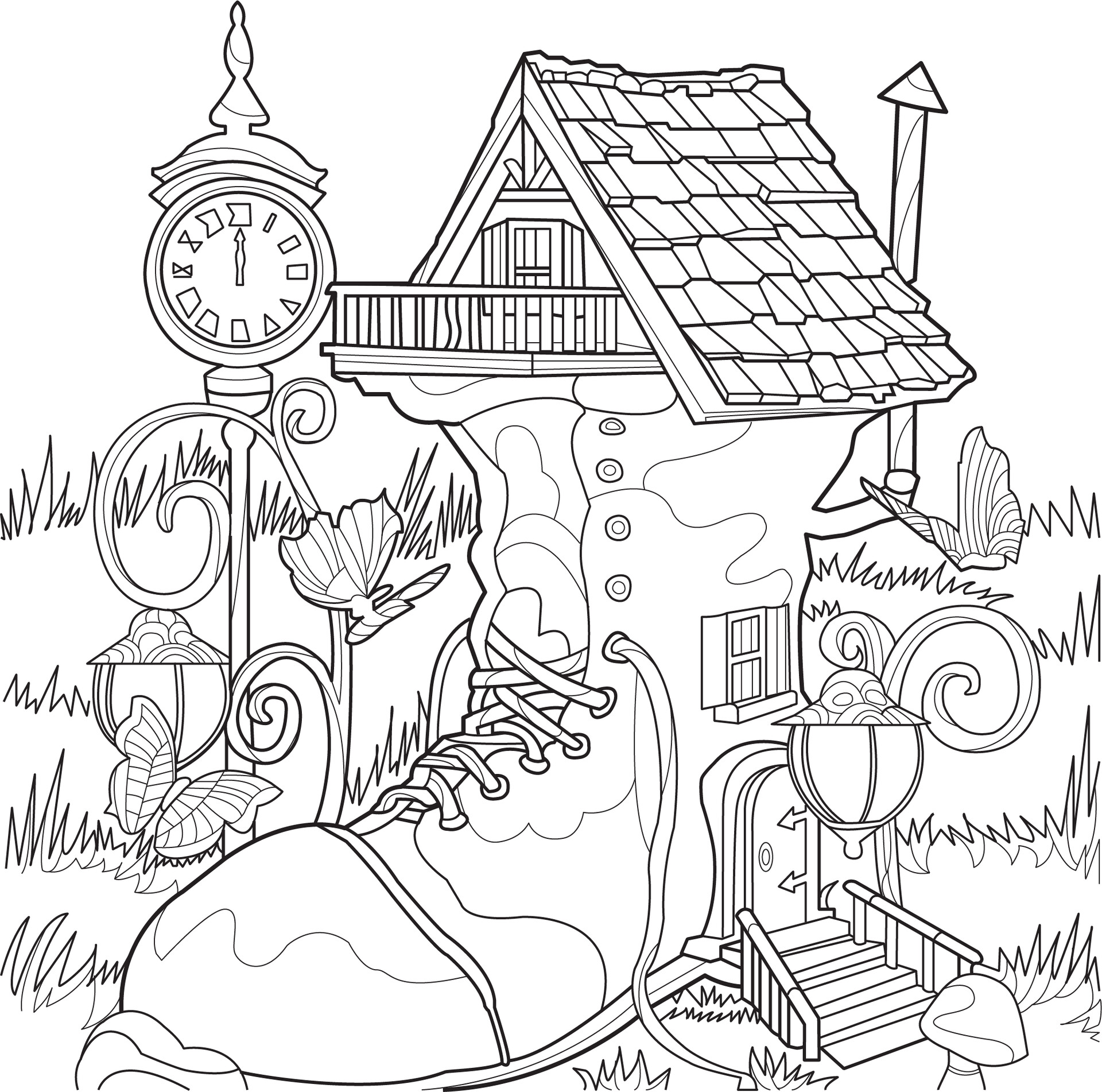 ArtStation Line art Sample