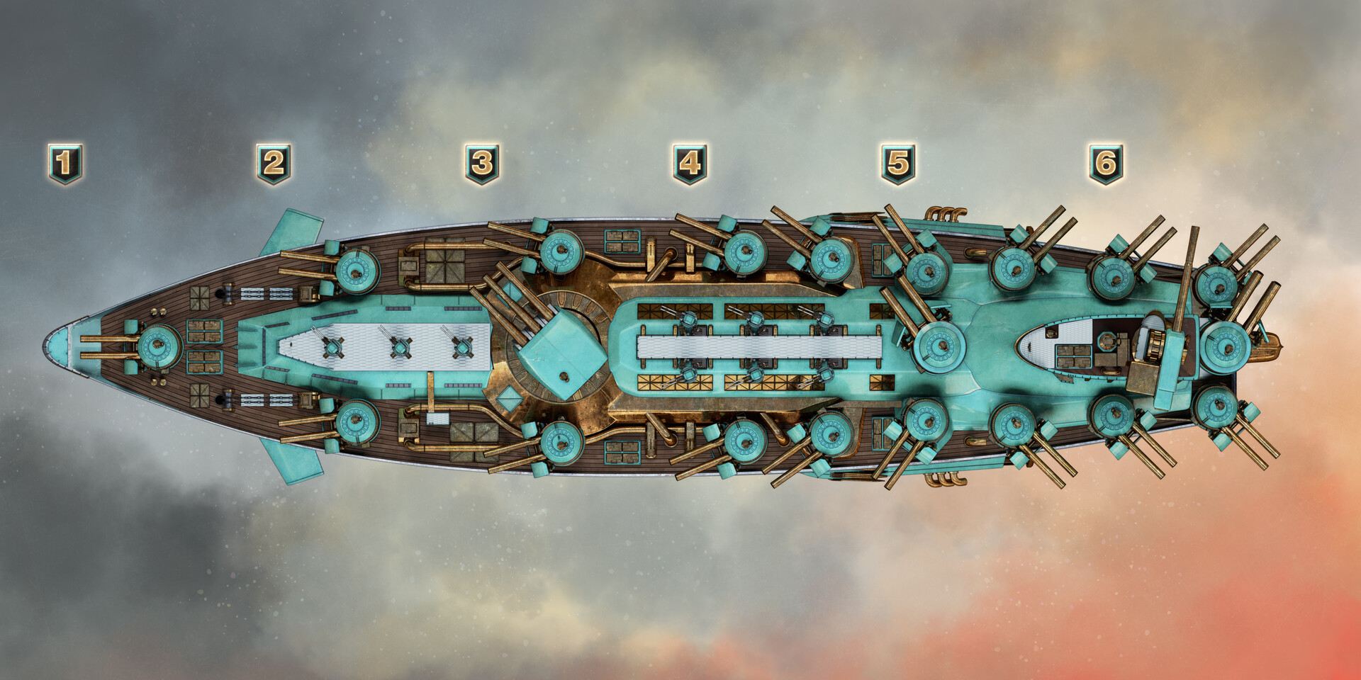 ArtStation Battleship