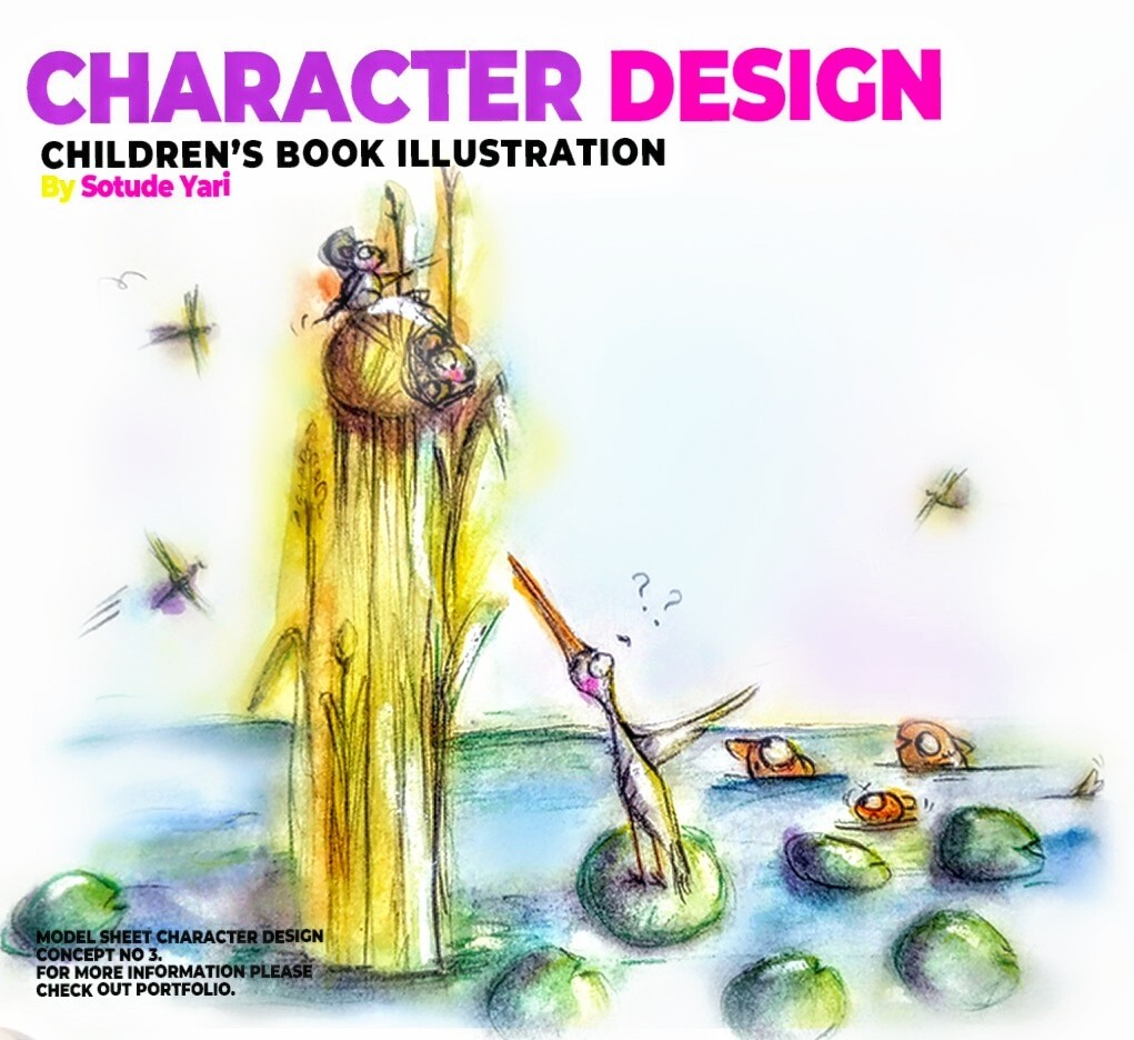 ArtStation - Illustration Design for a children's book by Sotüde Yåri