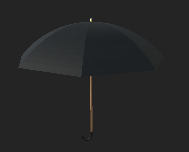 This was an Umbrella someone asked me to make since they couldn't find one for their character for VRChat
