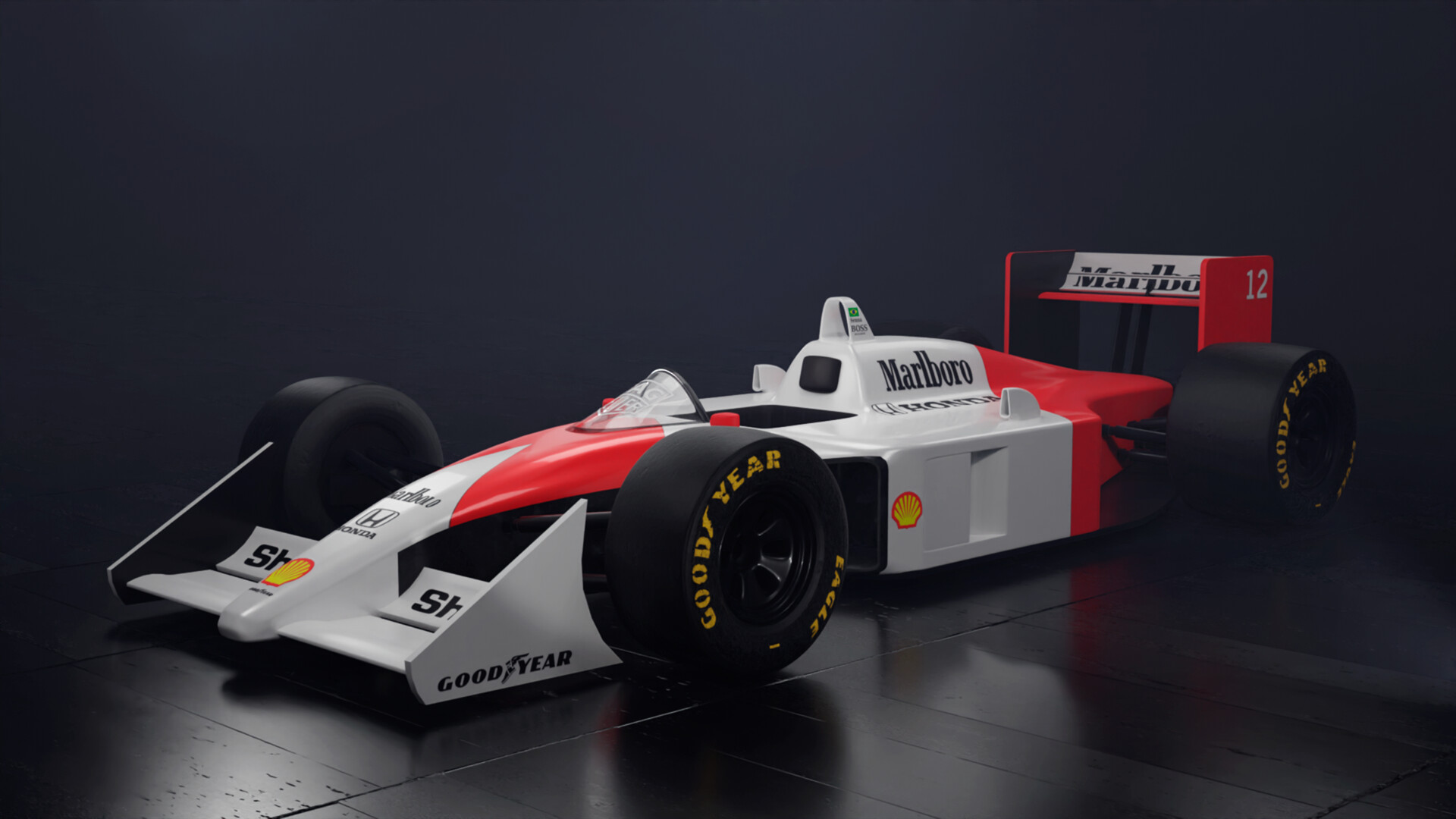 ArtStation - McLaren MP4/4 F1